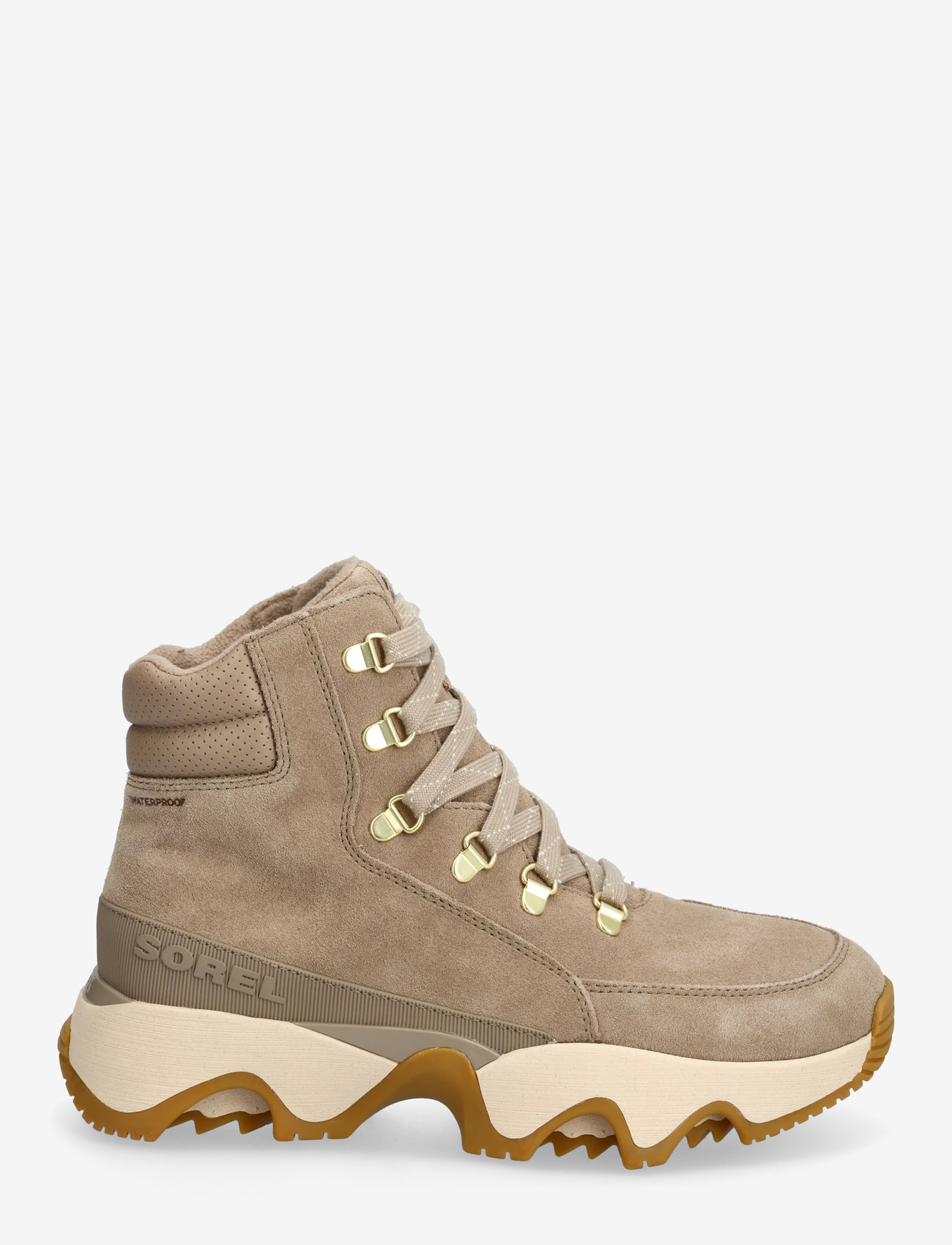 Sorel - KINETIC IMPACT CONQUEST PLUS WP - paeltega saapad - omega taupe, gum 17 - 1