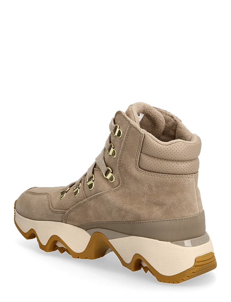 Sorel - KINETIC IMPACT CONQUEST PLUS WP - geschnürte stiefel - omega taupe, gum 17 - 2