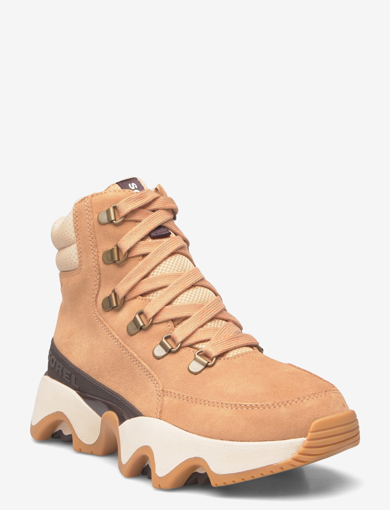Sorel - KINETIC IMPACT CONQUEST PLUS WP - snørestøvler - tawny buff, ceramic - 0