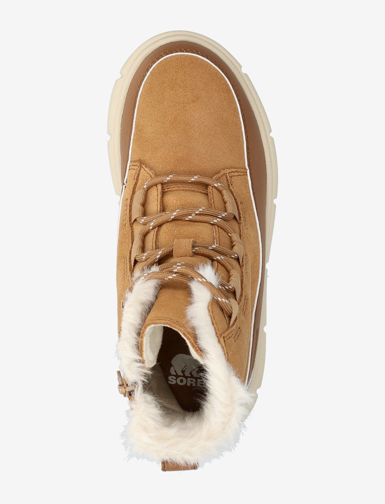Sorel - YOUTH SOREL EXPLORER III LACE WP - wanderschuhe - tawny buff, bleached ceramic - 3