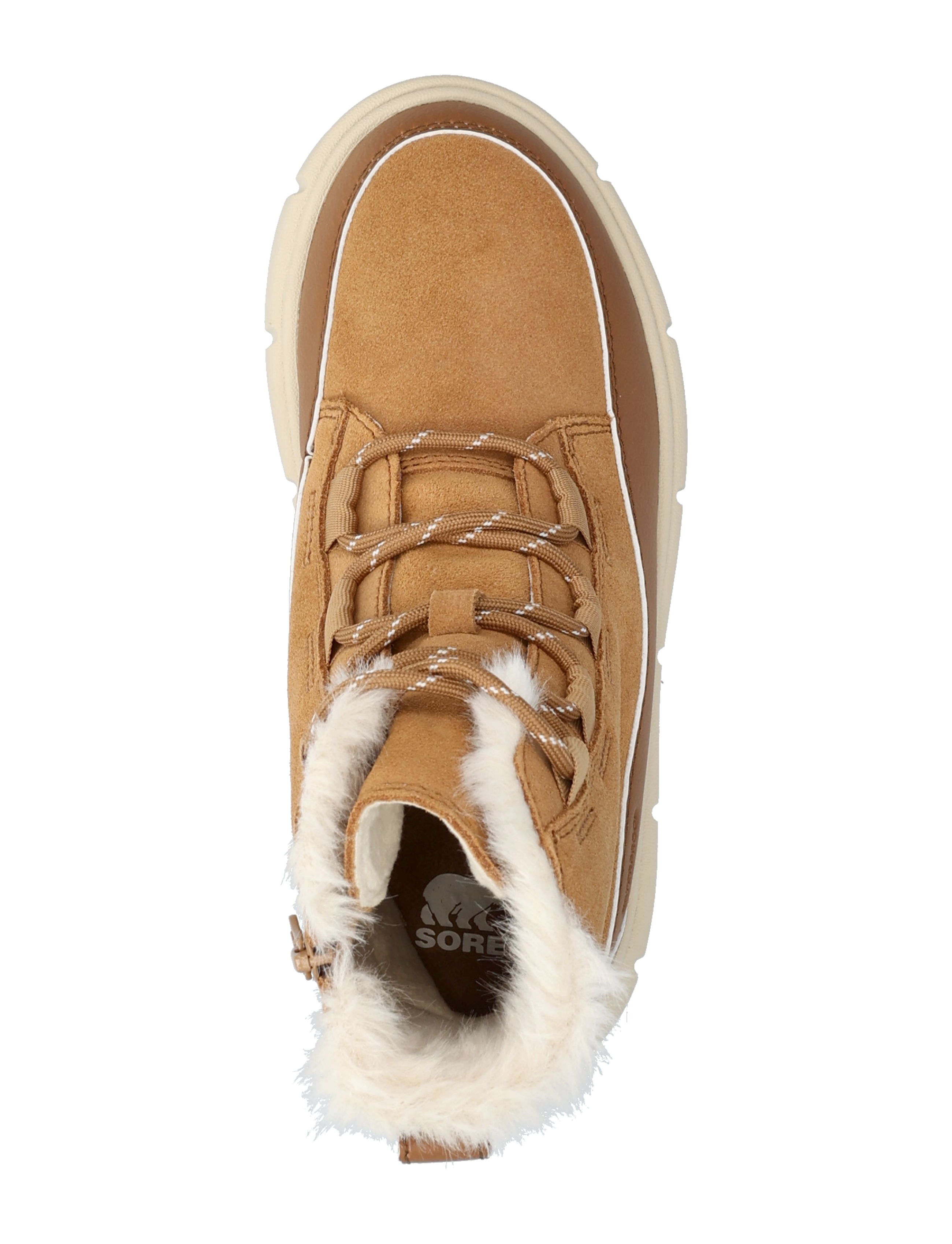 Sorel - YOUTH SOREL EXPLORER III LACE WP - vandringsskor - tawny buff, bleached ceramic - 3