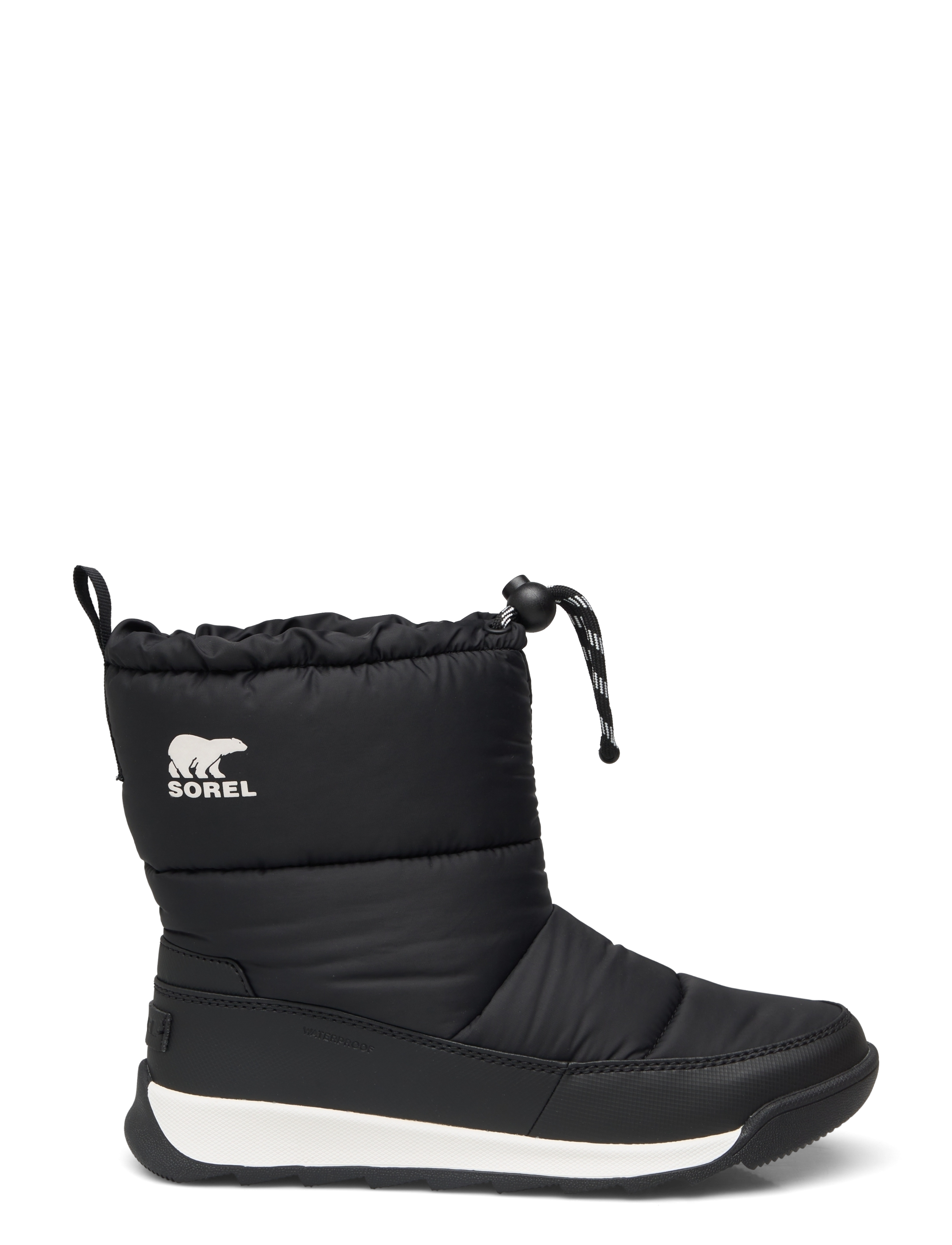Sorel - YOUTH WHITNEY II PLUS PUFFY WP - black, sea salt - 1