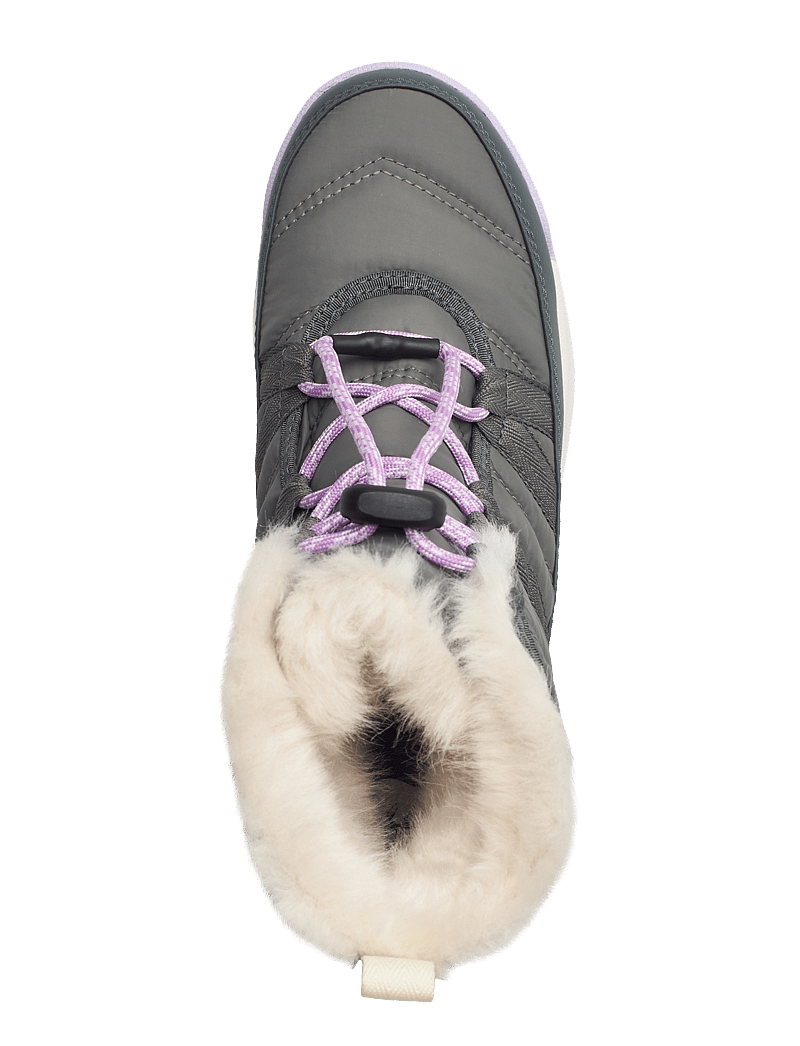 Sorel - YOUTH WHITNEY II PLUS LACE WP - pārgājienu/pastaigu apavi - quarry, lavender cloud - 3