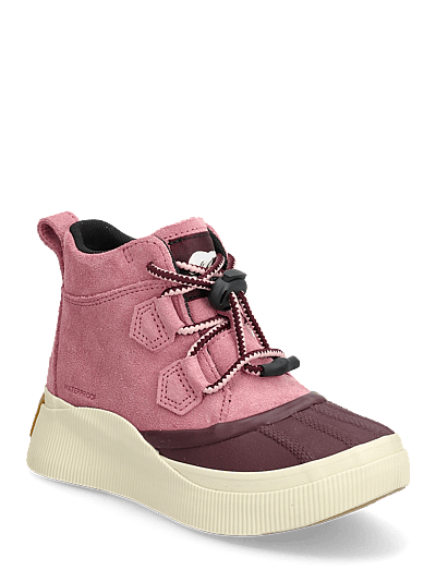 Sorel YOUTH OUT N ABOUT IV CLASSIC WP - Matka- ja kõndimisjalatsid - DAZED MAUVE, HONEY WHITE / pink/rose