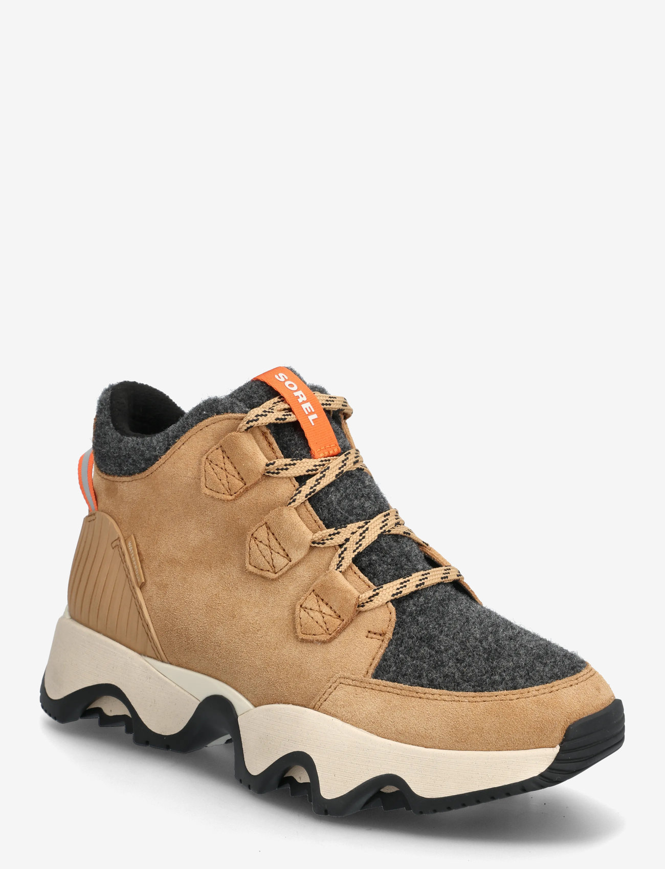 Sorel - KINETIC IMPACT CARIBOU PLUS WP - snørestøvler - tawny buff, black - 0