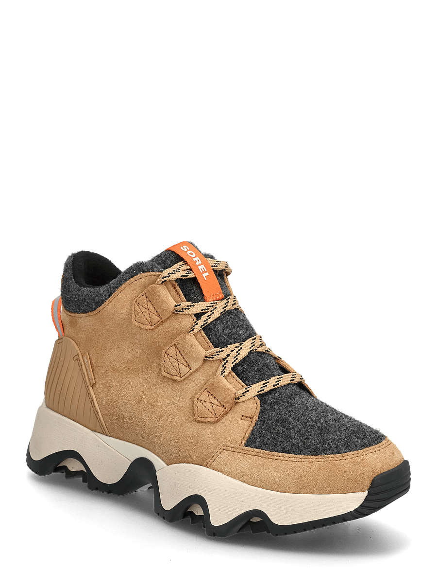 Sorel - KINETIC IMPACT CARIBOU PLUS WP - Šņorējami zābaki - tawny buff, black - 0
