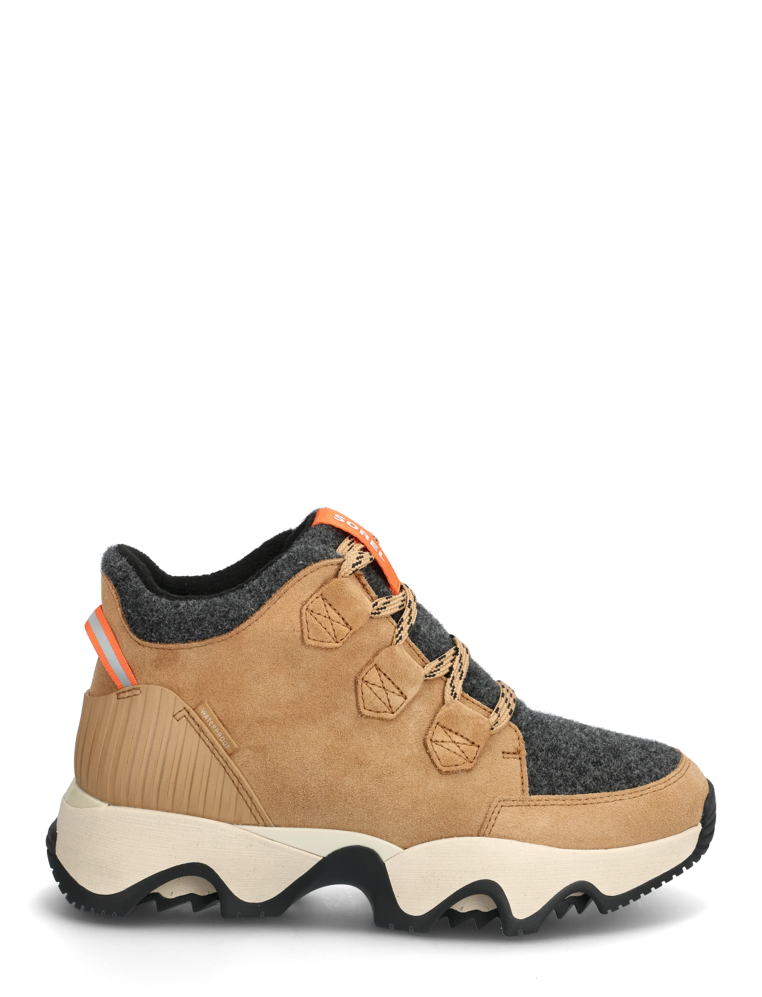 Sorel - KINETIC IMPACT CARIBOU PLUS WP - Šņorējami zābaki - tawny buff, black - 1