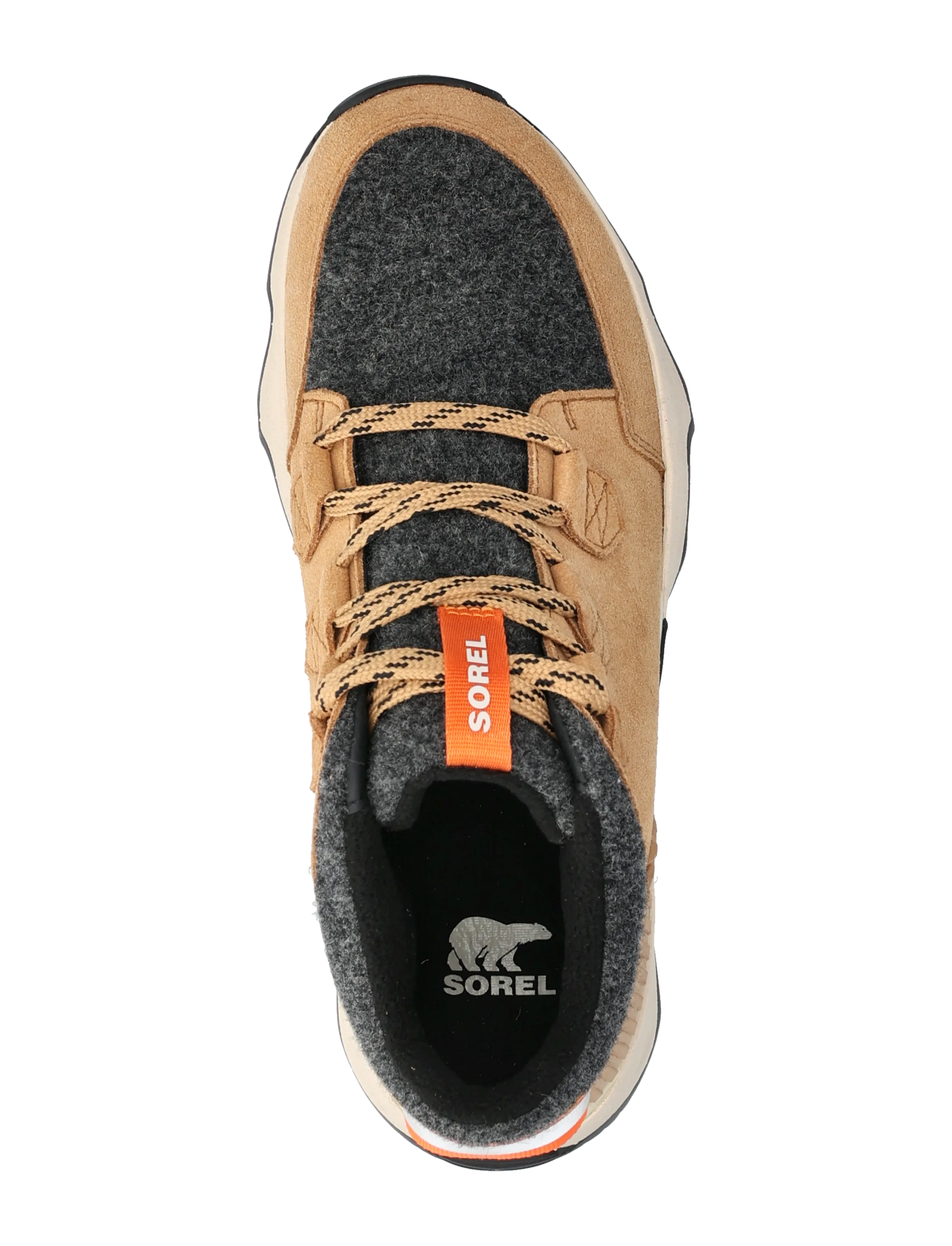Sorel - KINETIC IMPACT CARIBOU PLUS WP - buty sznurowane - tawny buff, black - 3