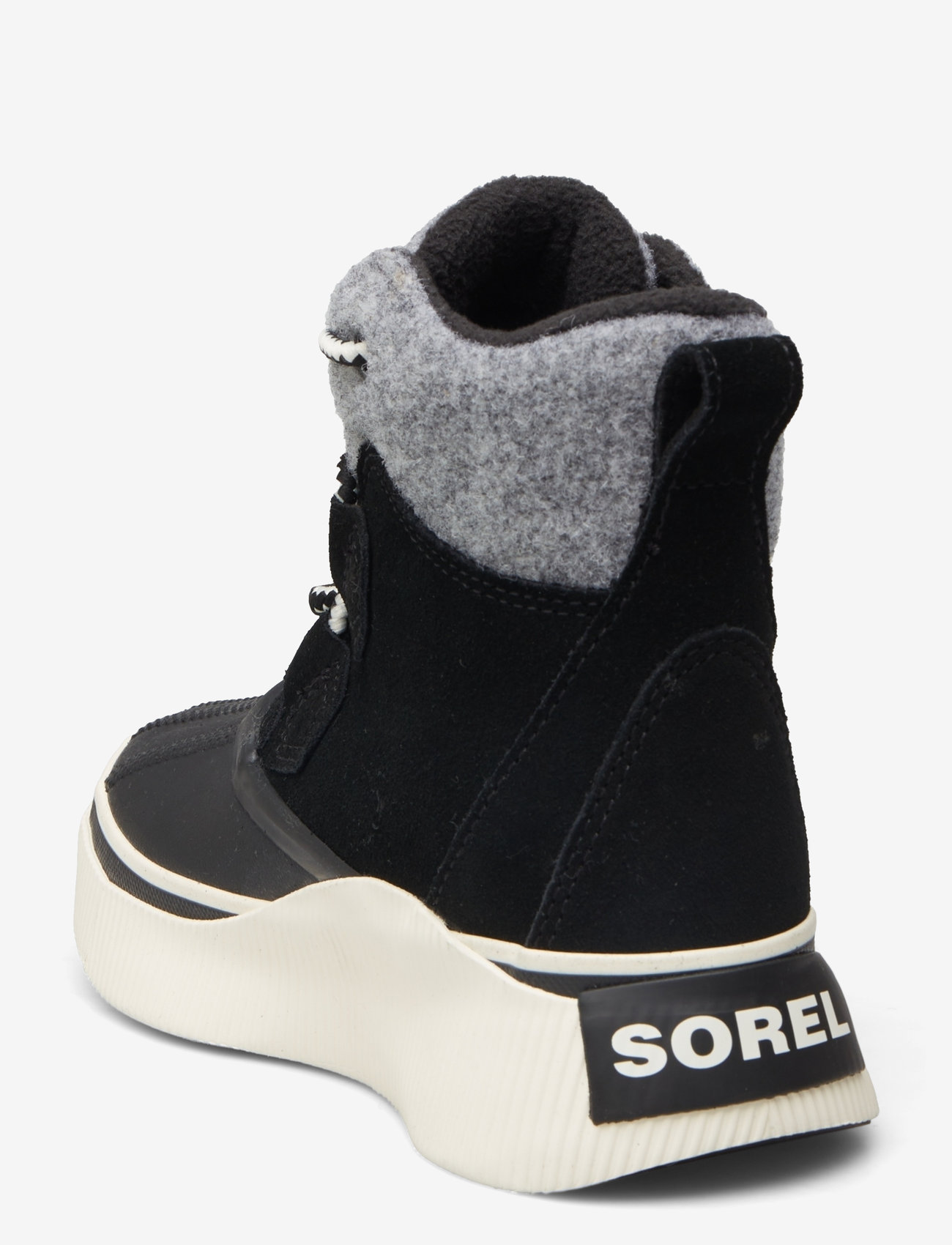 Sorel - YOUTH OUT N ABOUT IV CHILLZ WP - vandringsskor - black, chalk - 2