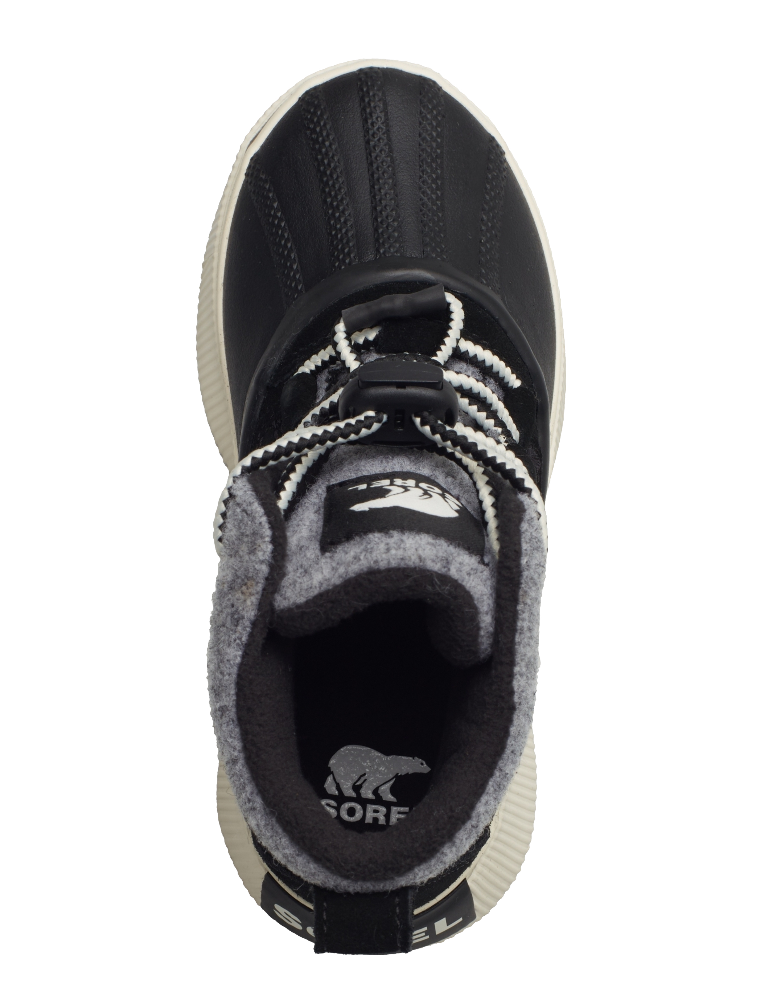 Sorel - YOUTH OUT N ABOUT IV CHILLZ WP - buty na wędrówki - black, chalk - 3