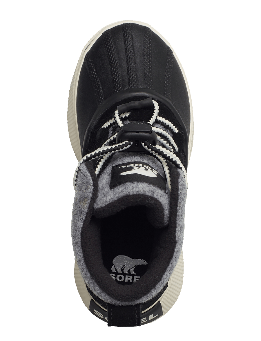 Sorel - YOUTH OUT N ABOUT IV CHILLZ WP - buty na wędrówki - black, chalk - 3