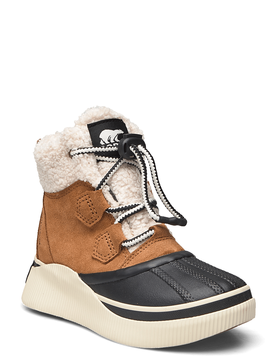 Sorel - YOUTH OUT N ABOUT IV CHILLZ WP - chaussures de randonnée - taffy, black - 0