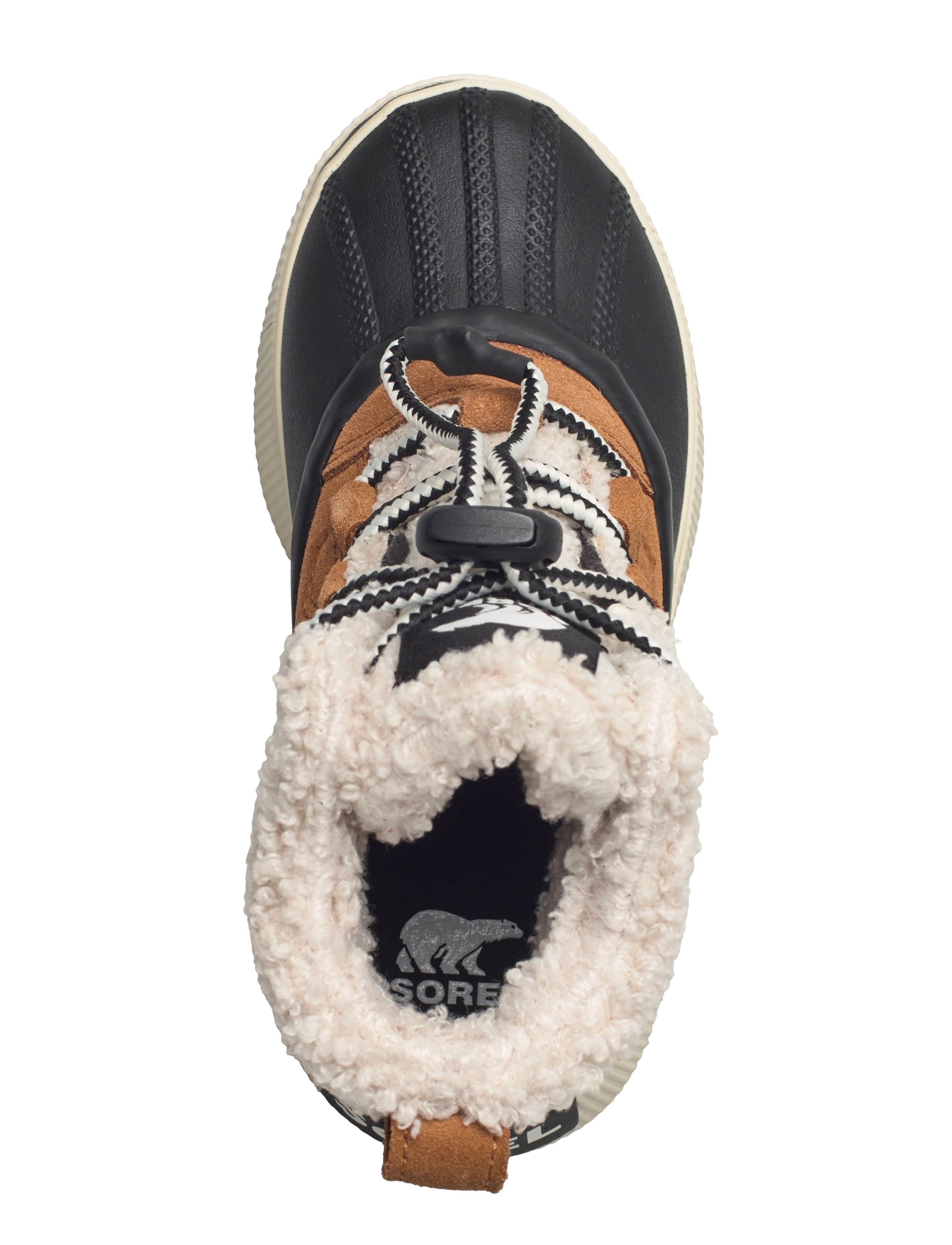 Sorel - YOUTH OUT N ABOUT IV CHILLZ WP - chaussures de randonnée - taffy, black - 3