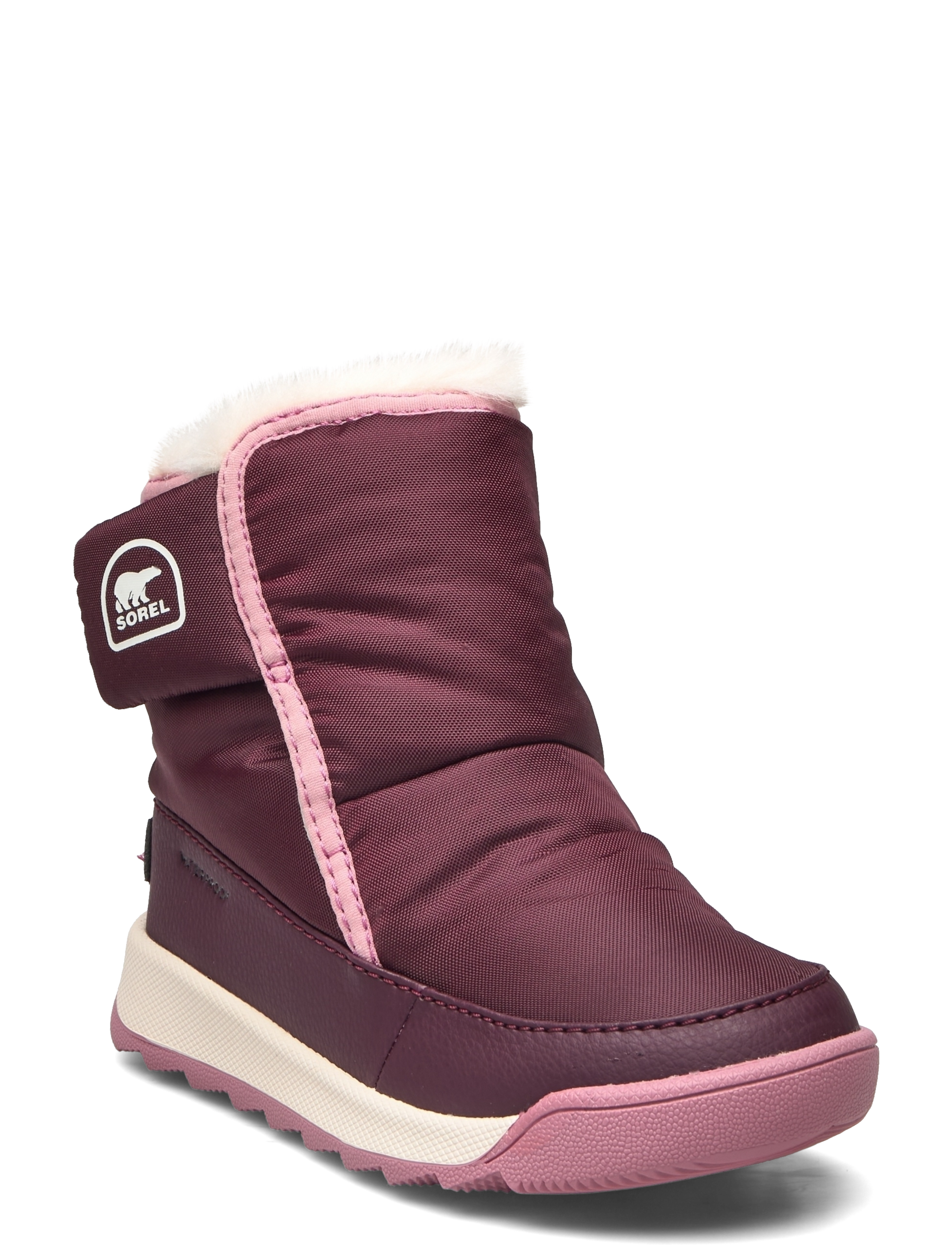 Sorel CHILDRENS WHITNEY II PLUS BOOTIE WP - Sorel - EPIC PLUM, DAZED MAUVE / red