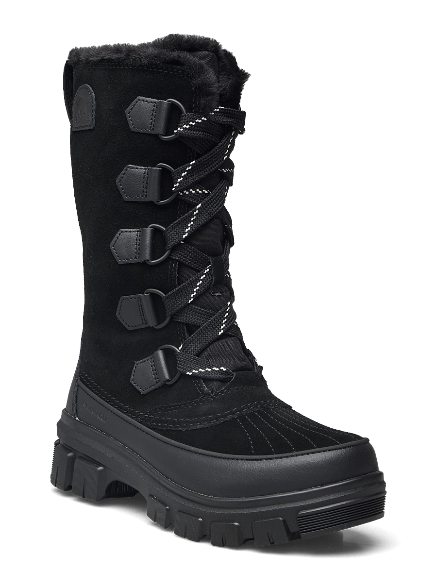 Sorel - TORINO V TALL WP - winterstiefel - black, natural - 0