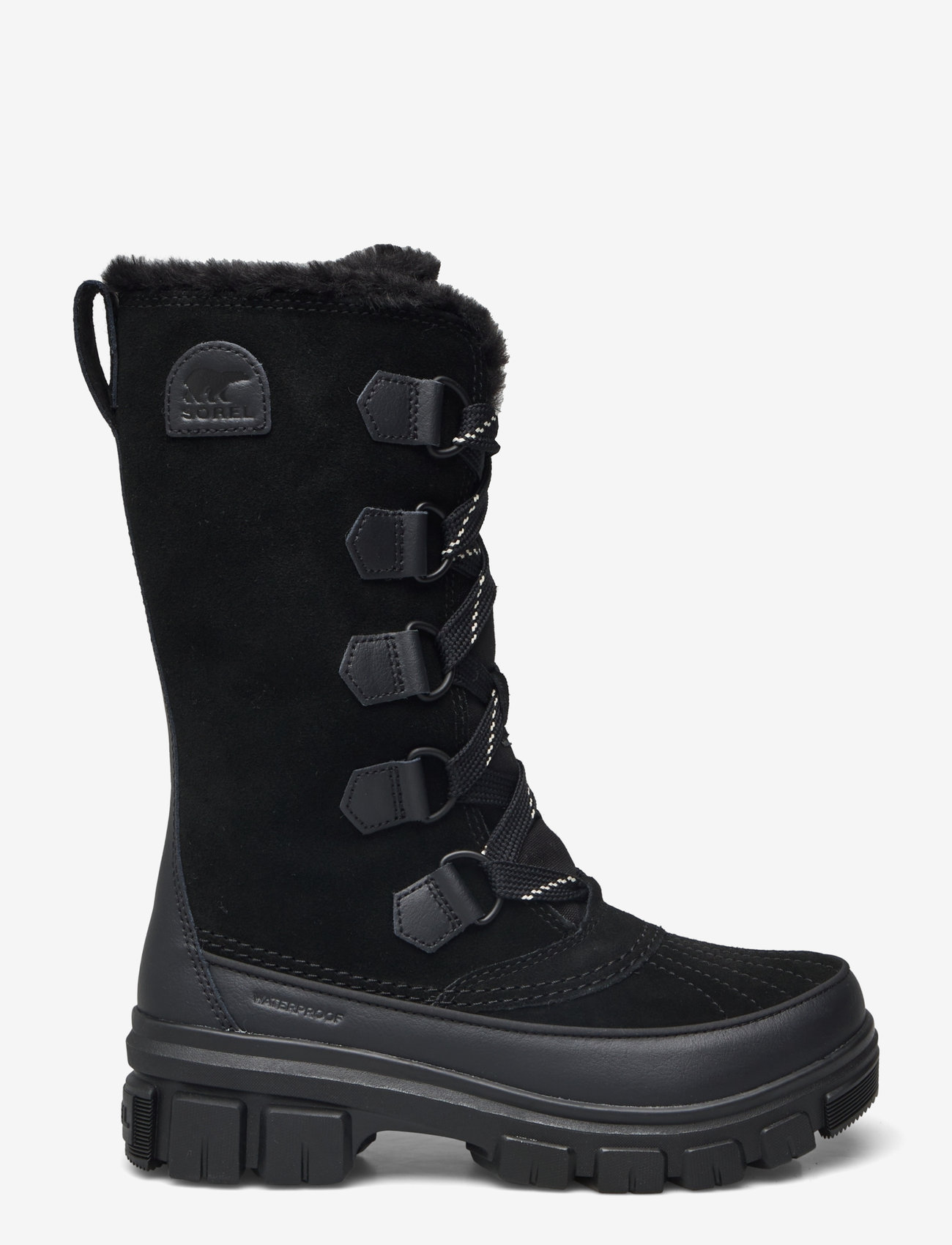 Sorel - TORINO V TALL WP - damen - black, natural - 1