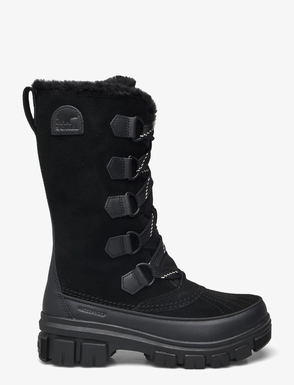 Sorel - TORINO V TALL WP - winter boots - black, natural - 1