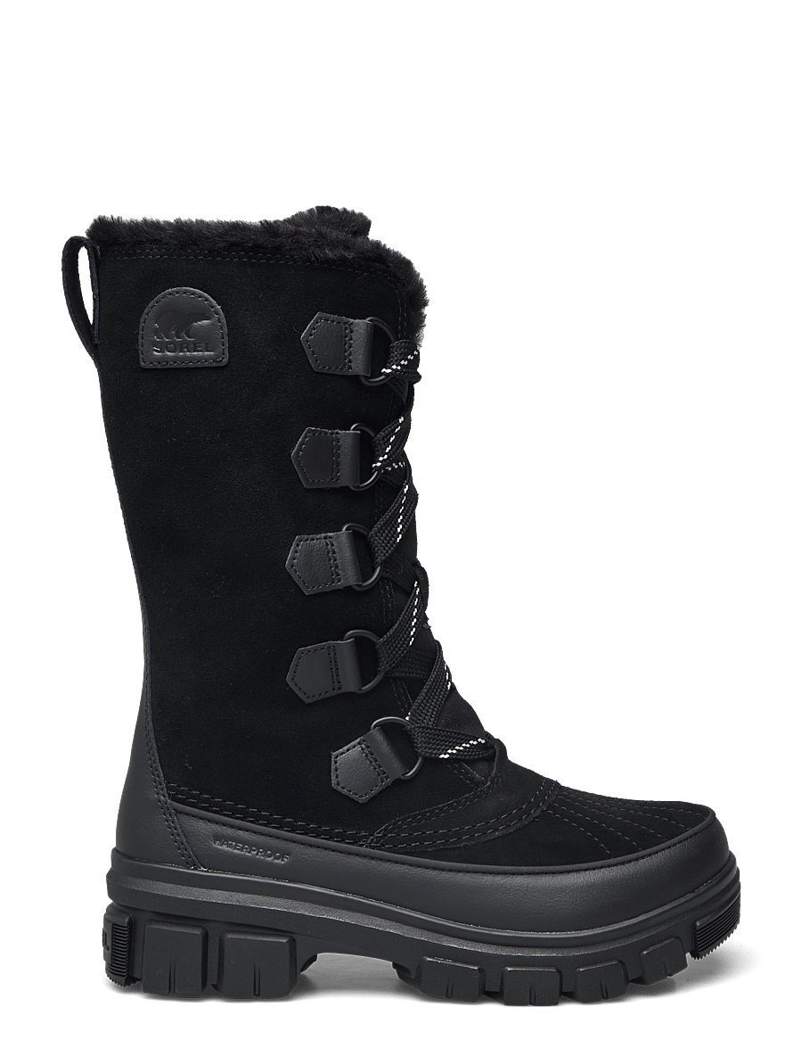 Sorel - TORINO V TALL WP - winterstiefel - black, natural - 1