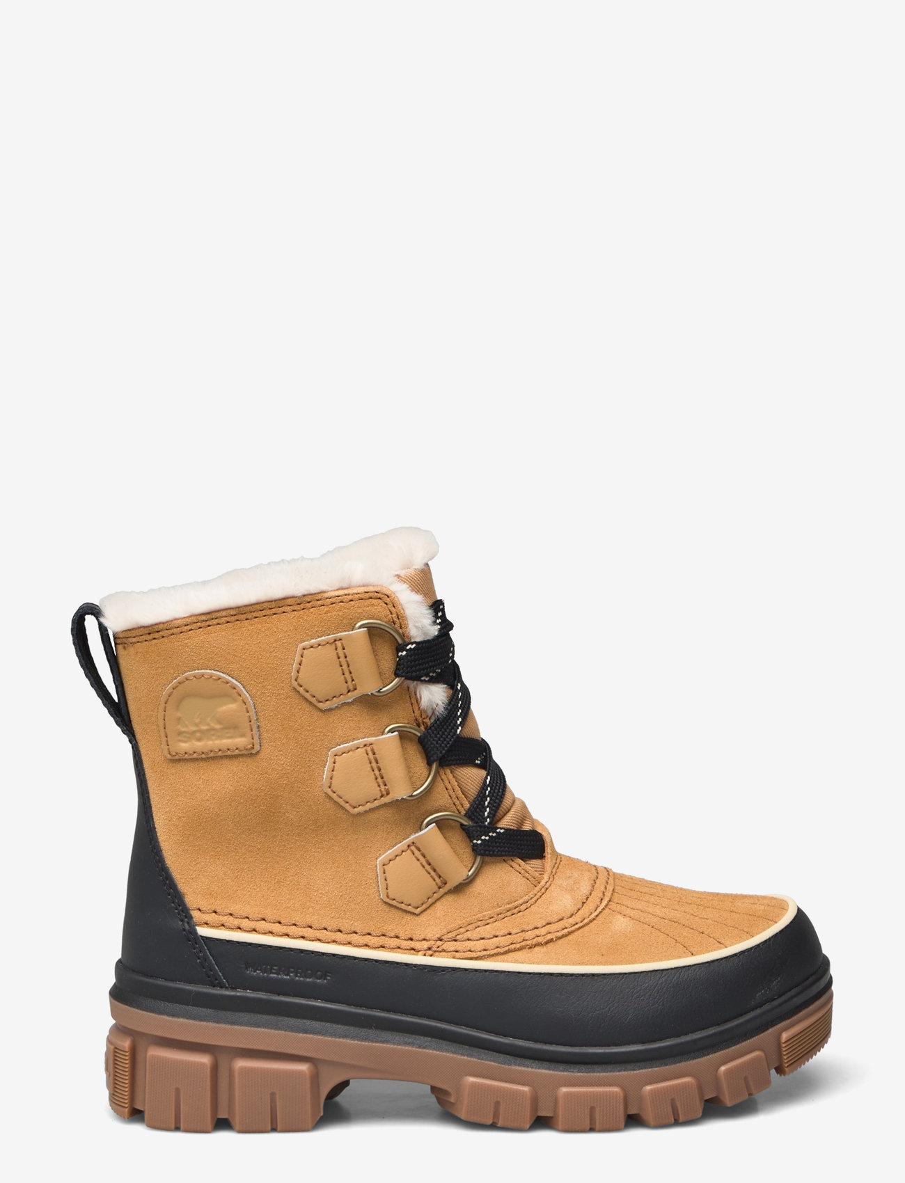 Sorel - TORINO V WP - paeltega saapad - curry, black - 1