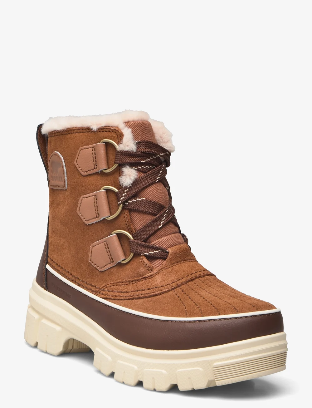 Sorel - TORINO V WP - geschnürte stiefel - velvet tan, tobacco - 0
