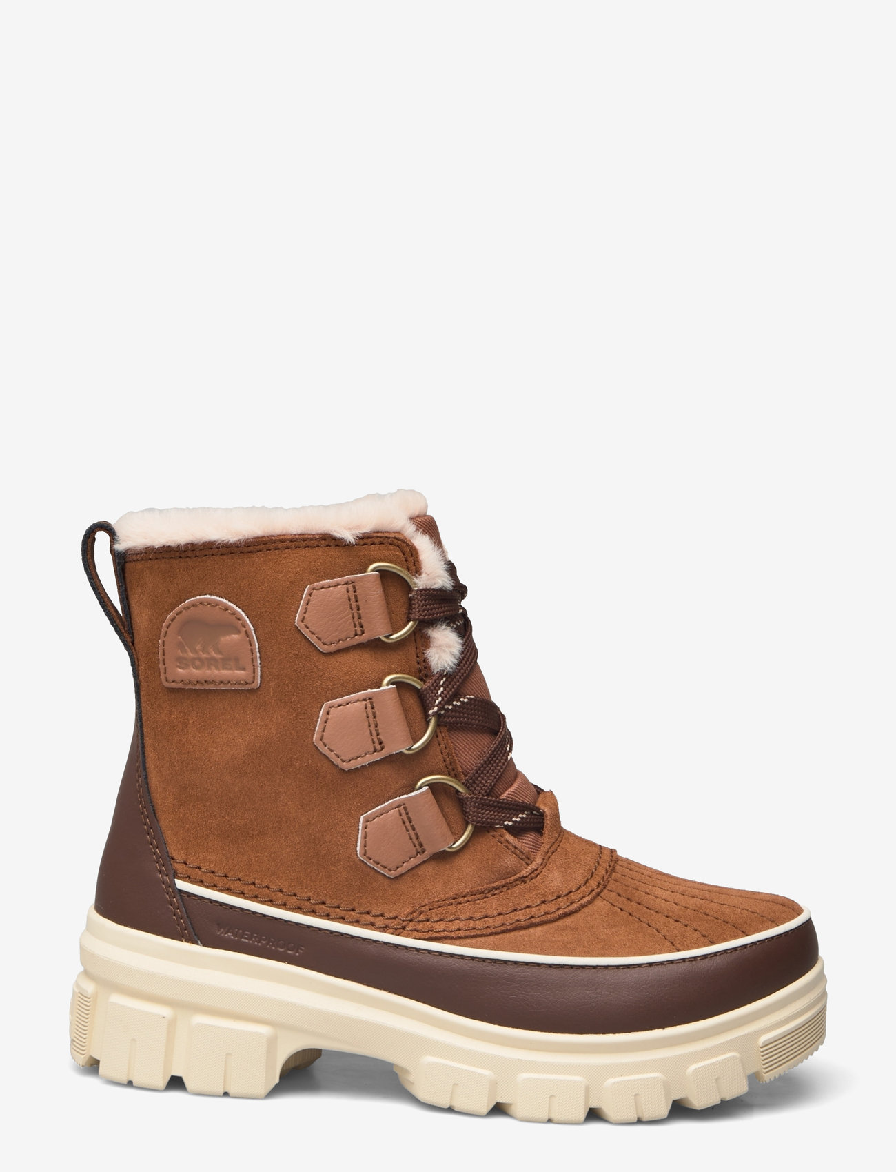 Sorel - TORINO V WP - geschnürte stiefel - velvet tan, tobacco - 1