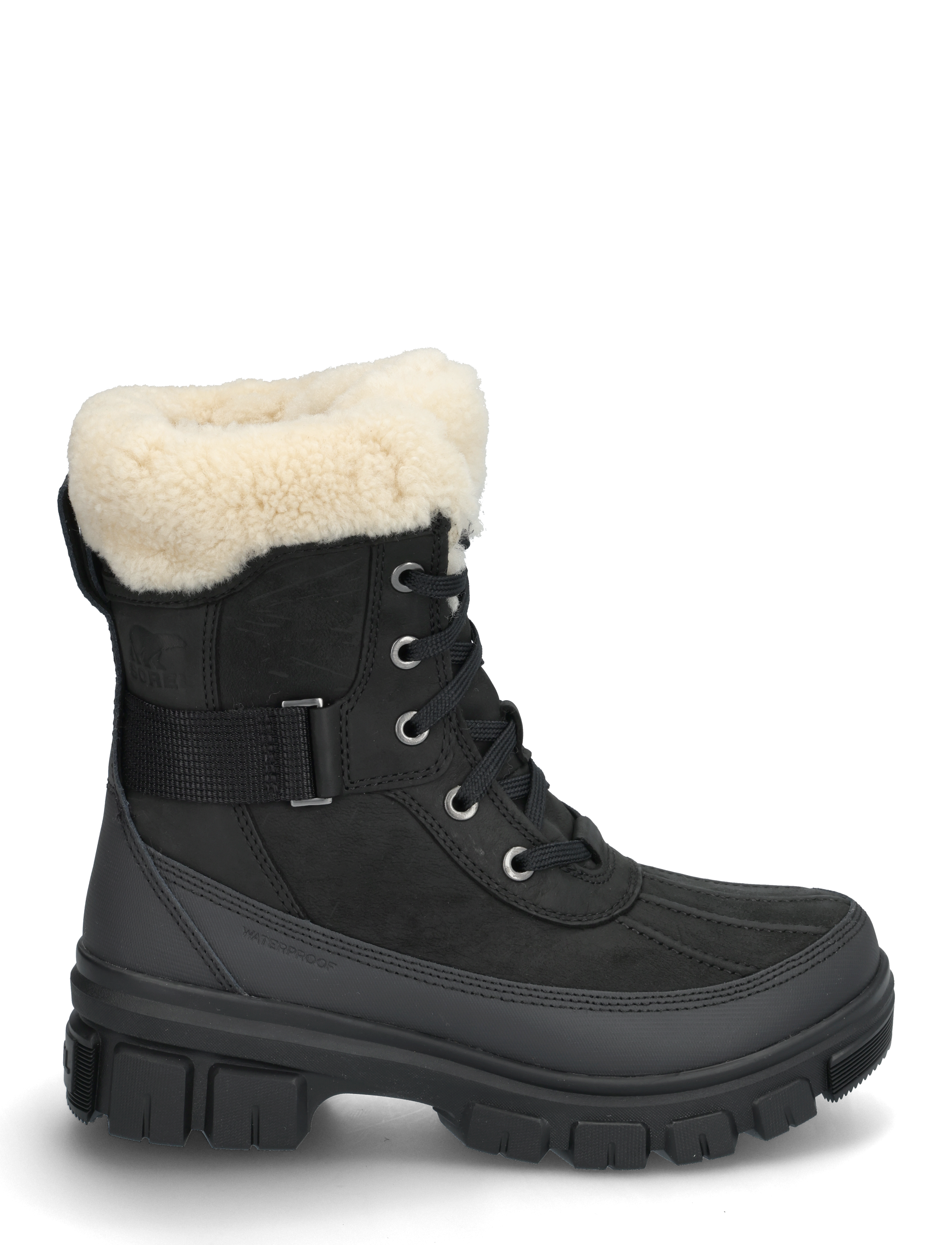 Sorel - TORINO V PARC WP - sport - black, sea salt - 1