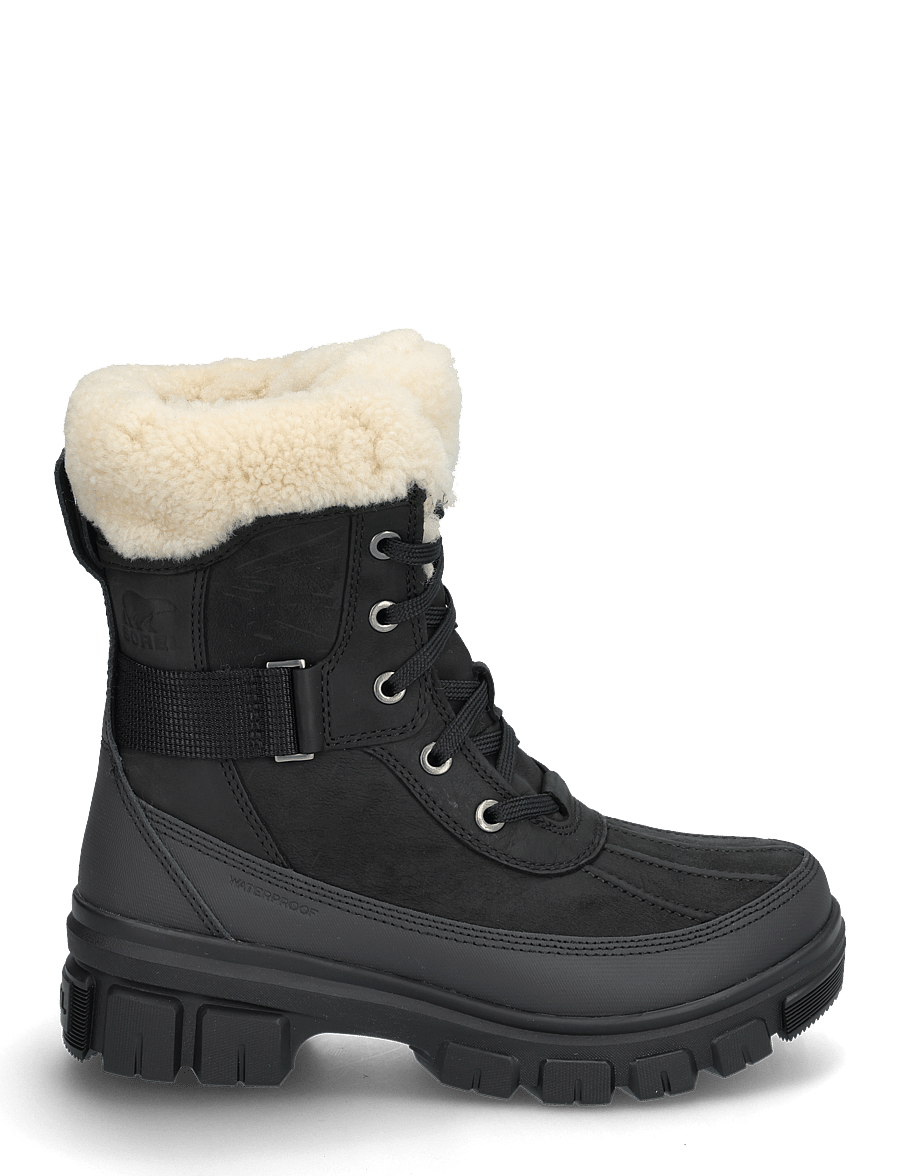 Sorel - TORINO V PARC WP - talvesaapad - black, sea salt - 1