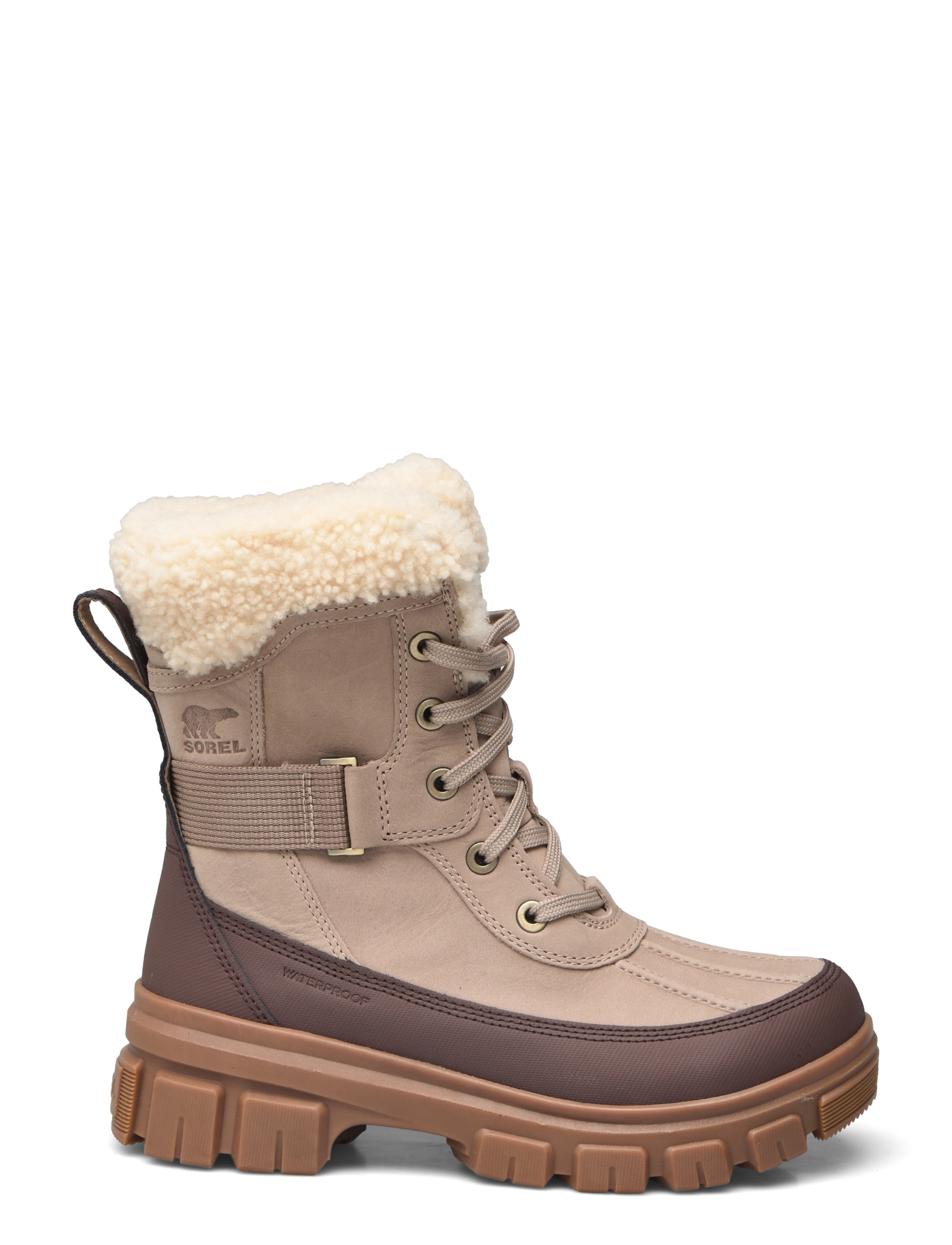 Sorel - TORINO V PARC WP - winterstiefel - omega taupe, gum 10 - 1