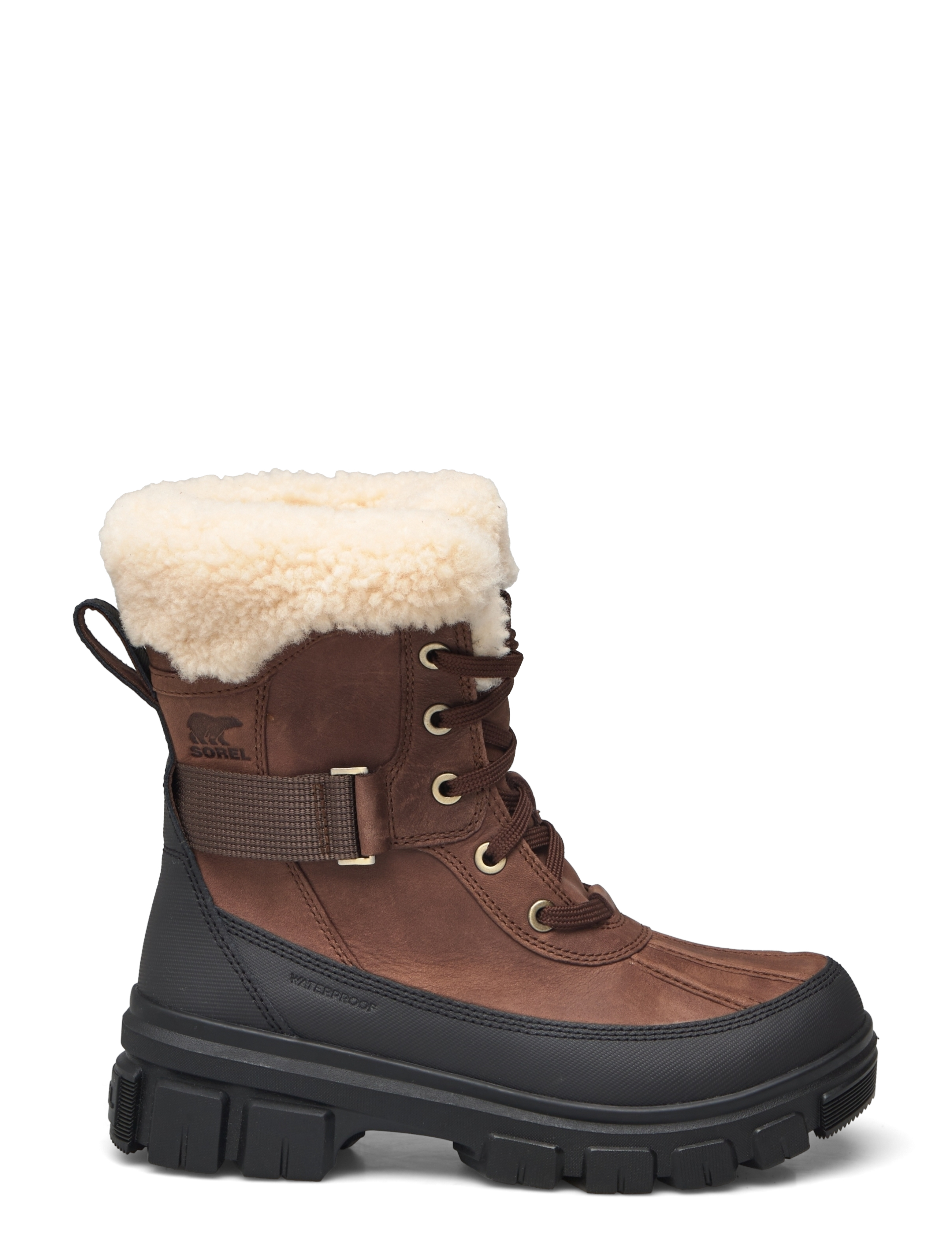 Sorel - TORINO V PARC WP - winterstiefel - tobacco, black - 1
