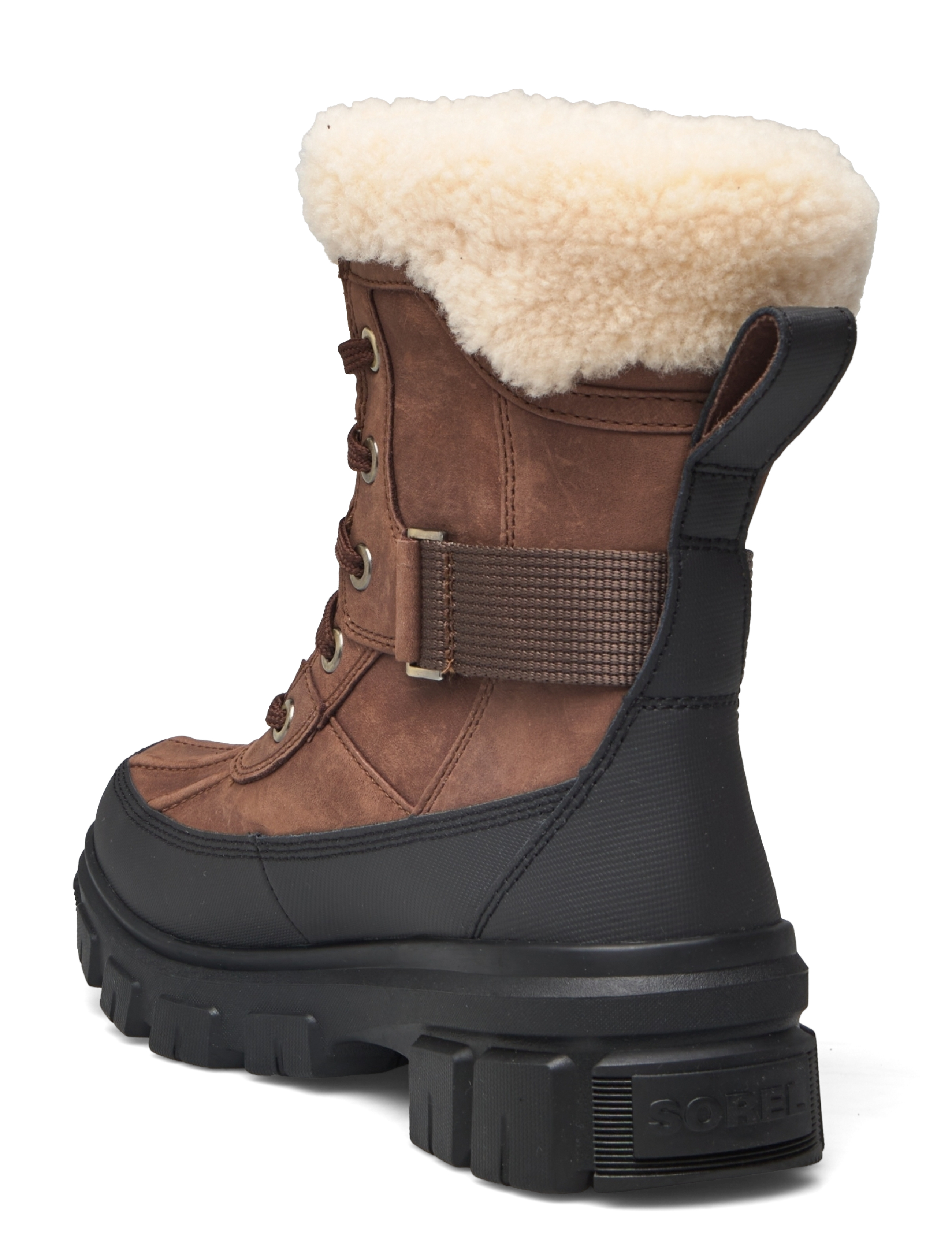 Sorel - TORINO V PARC WP - winterstiefel - tobacco, black - 2
