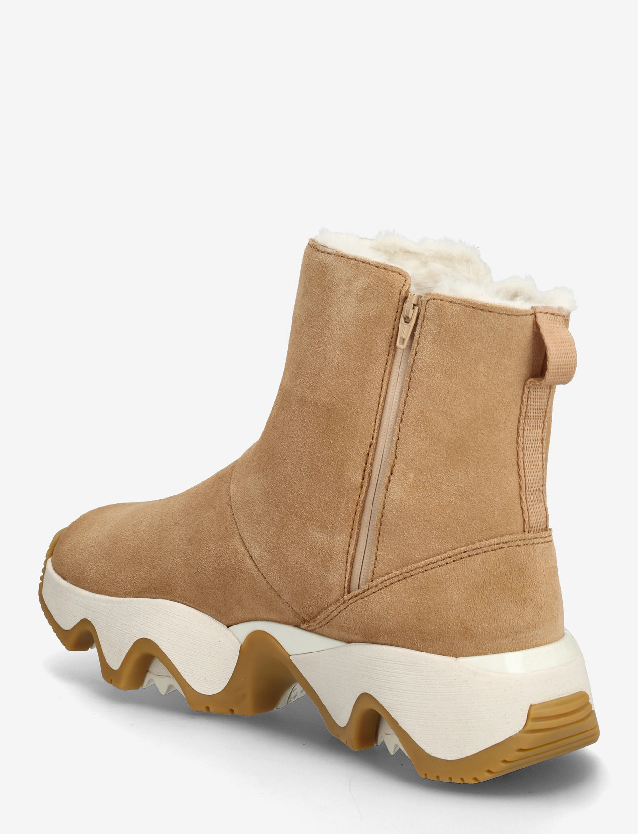 Sorel - KINETIC IMPACT SHORT BOOT WP - flat ankle boots - tawny buff, gum 17 - 2