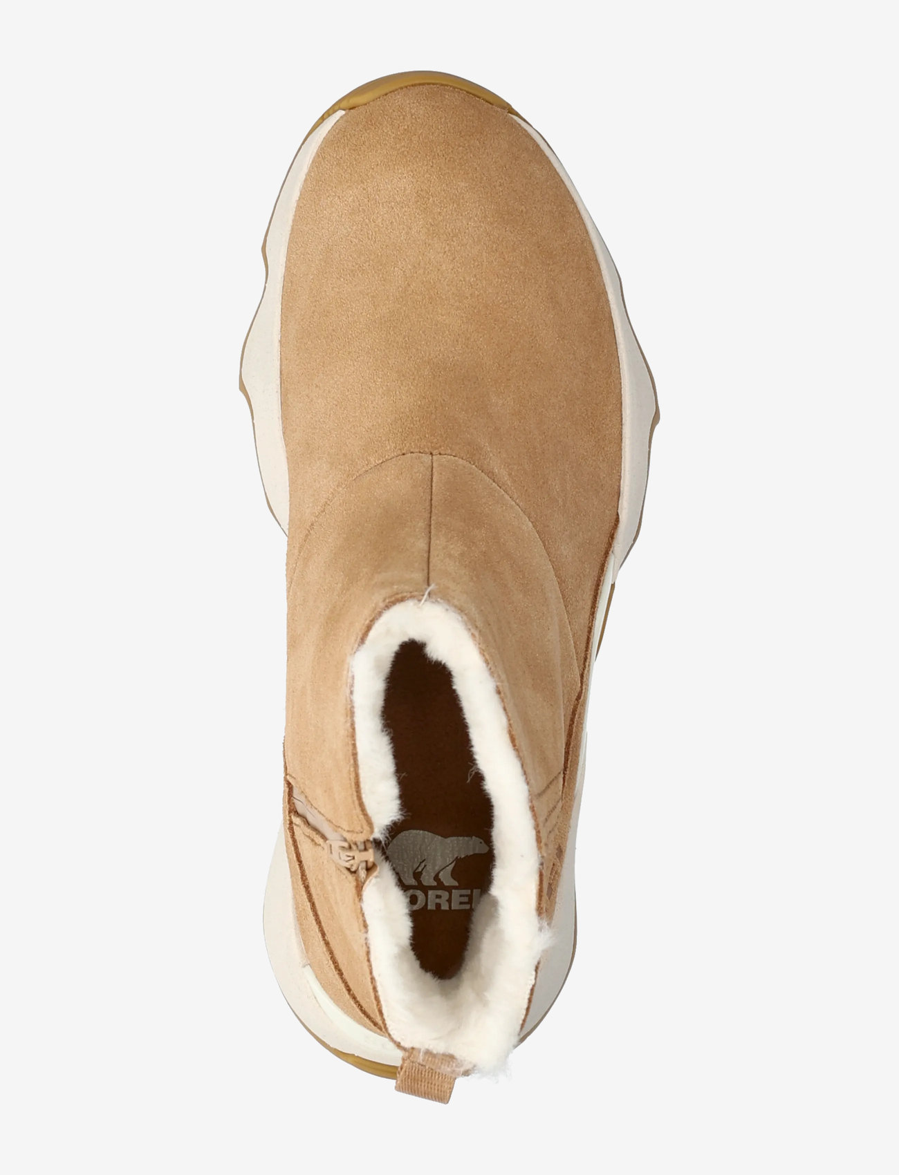 Sorel - KINETIC IMPACT SHORT BOOT WP - flat ankle boots - tawny buff, gum 17 - 3