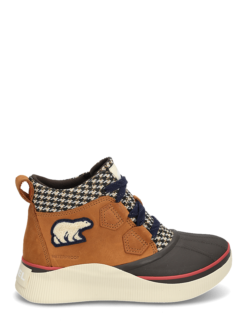 Sorel - OUT N ABOUT IV CLASSIC WP - caramel, blackened brown - 1