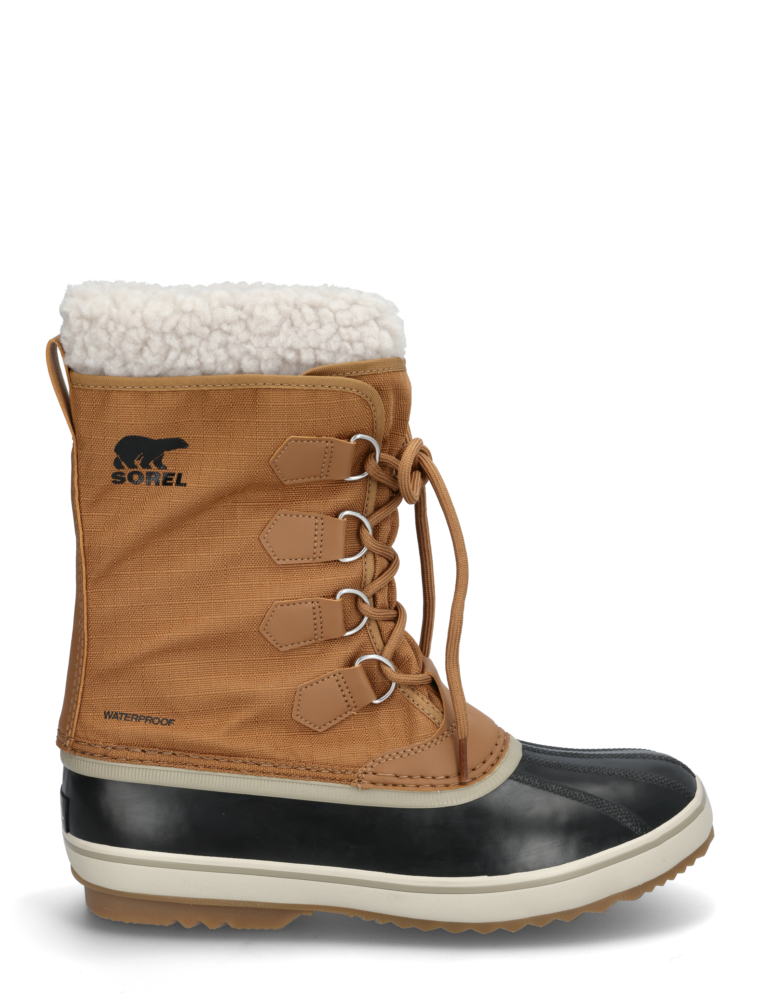 Sorel - 1964 PAC NYLON WP - hiking shoes - camel brown, black - 1