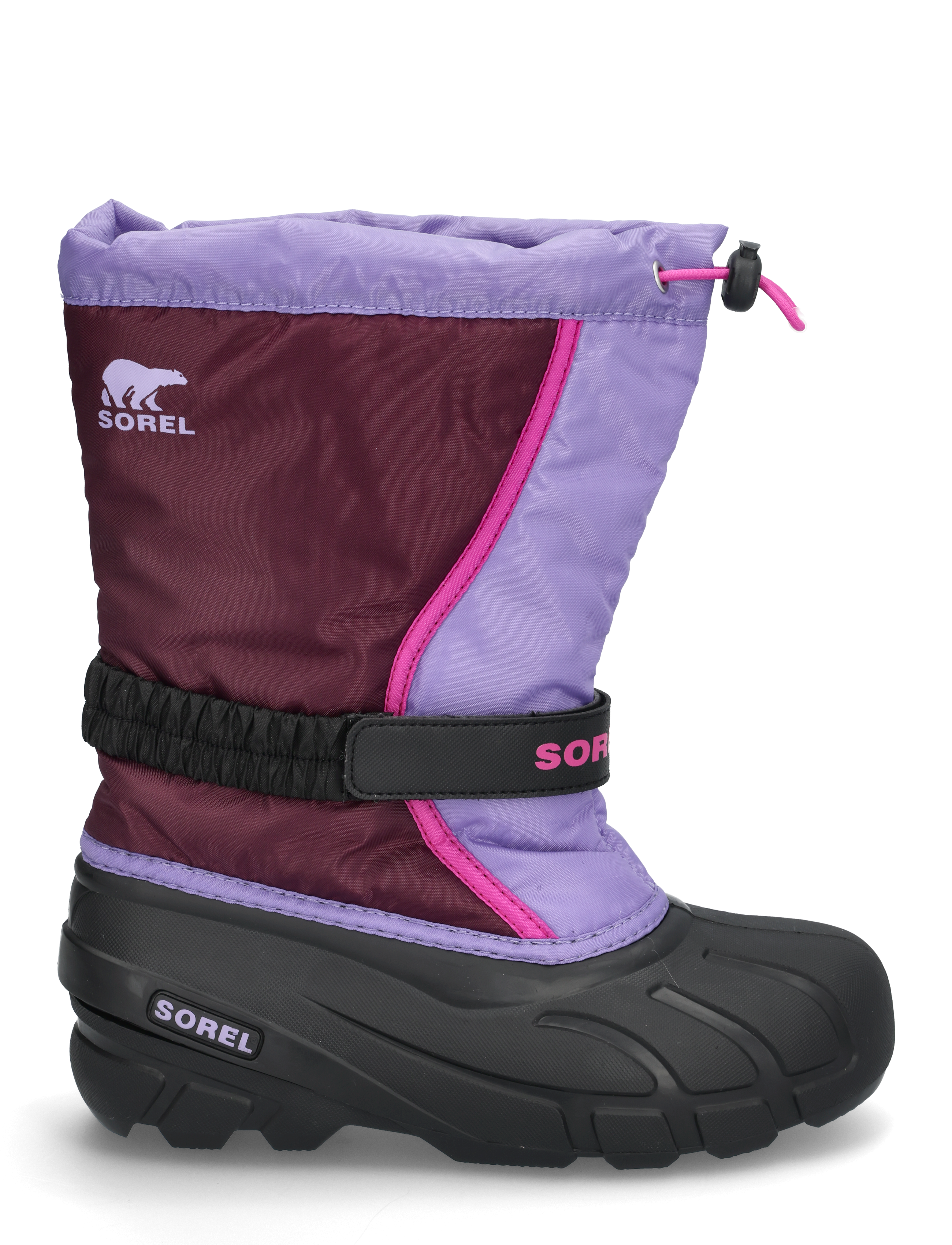 Sorel - YOUTH FLURRY BOOT - efterårssko - purple dahlia, paisley purple - 1