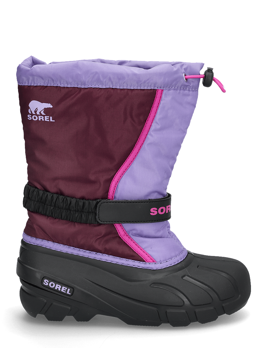 Sorel - YOUTH FLURRY BOOT - chaussures de randonnée - purple dahlia, paisley purple - 1
