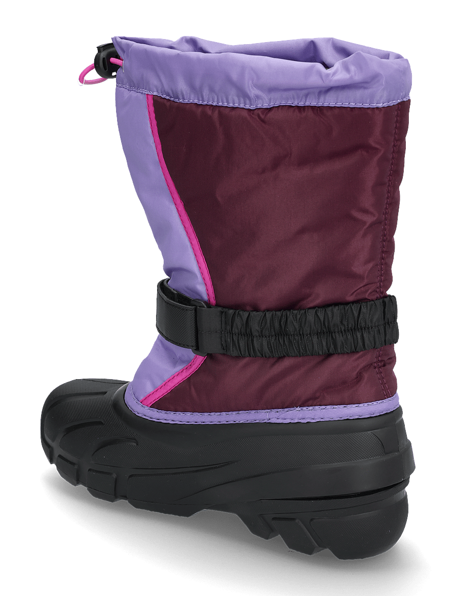 Sorel - YOUTH FLURRY BOOT - chaussures de randonnée - purple dahlia, paisley purple - 2