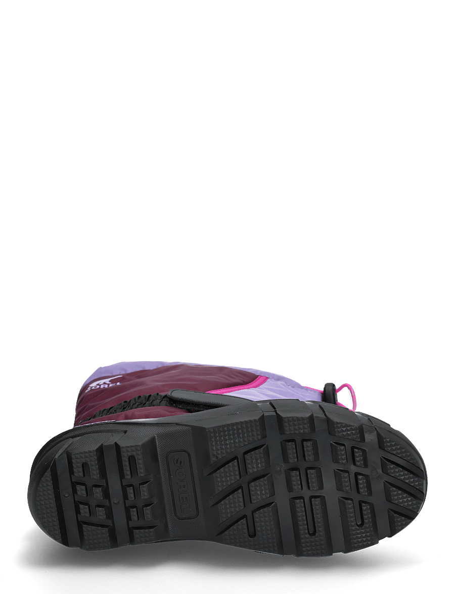 Sorel - YOUTH FLURRY BOOT - chaussures de randonnée - purple dahlia, paisley purple - 4