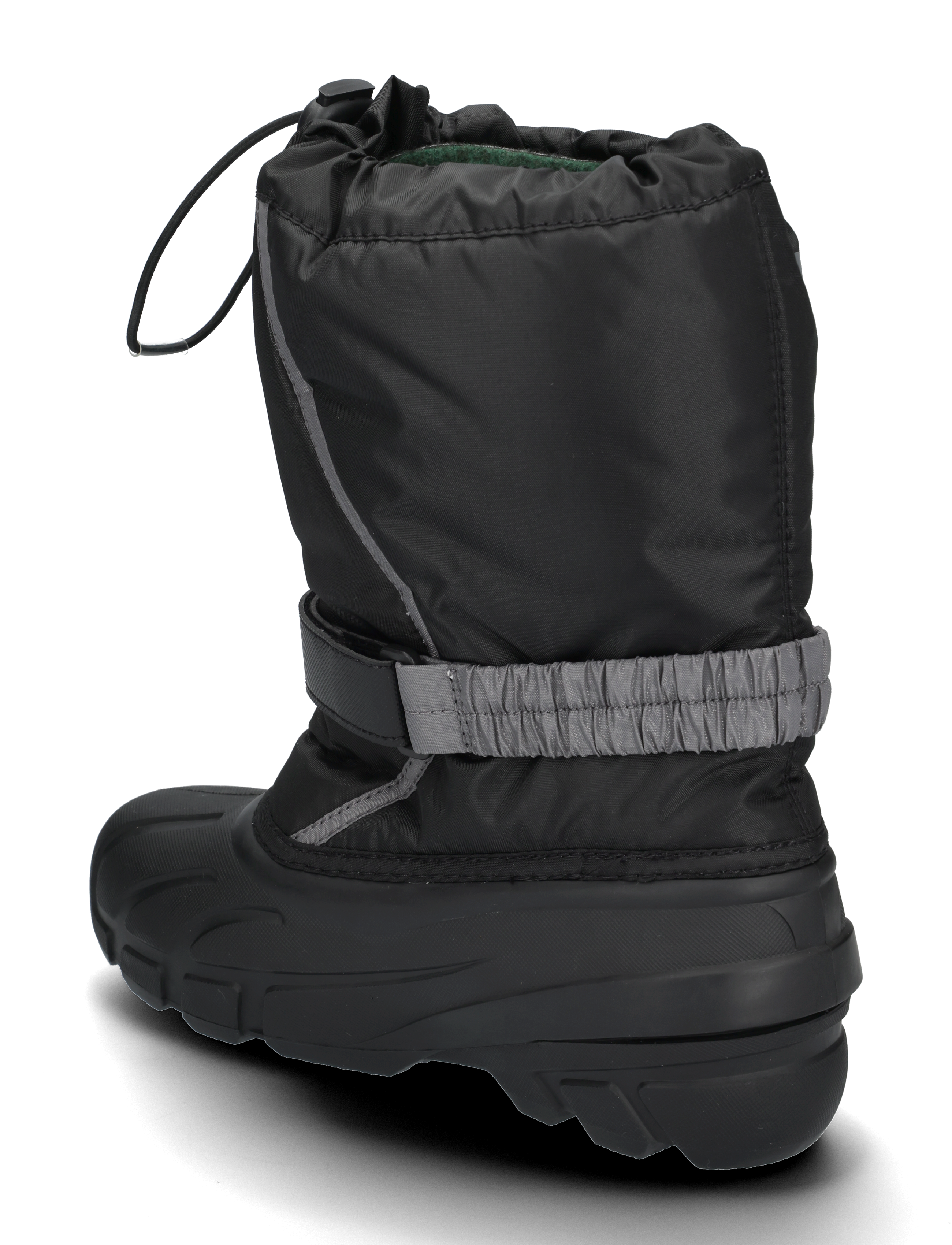 Sorel - YOUTH FLURRY BOOT - höstskor - black, city grey - 2