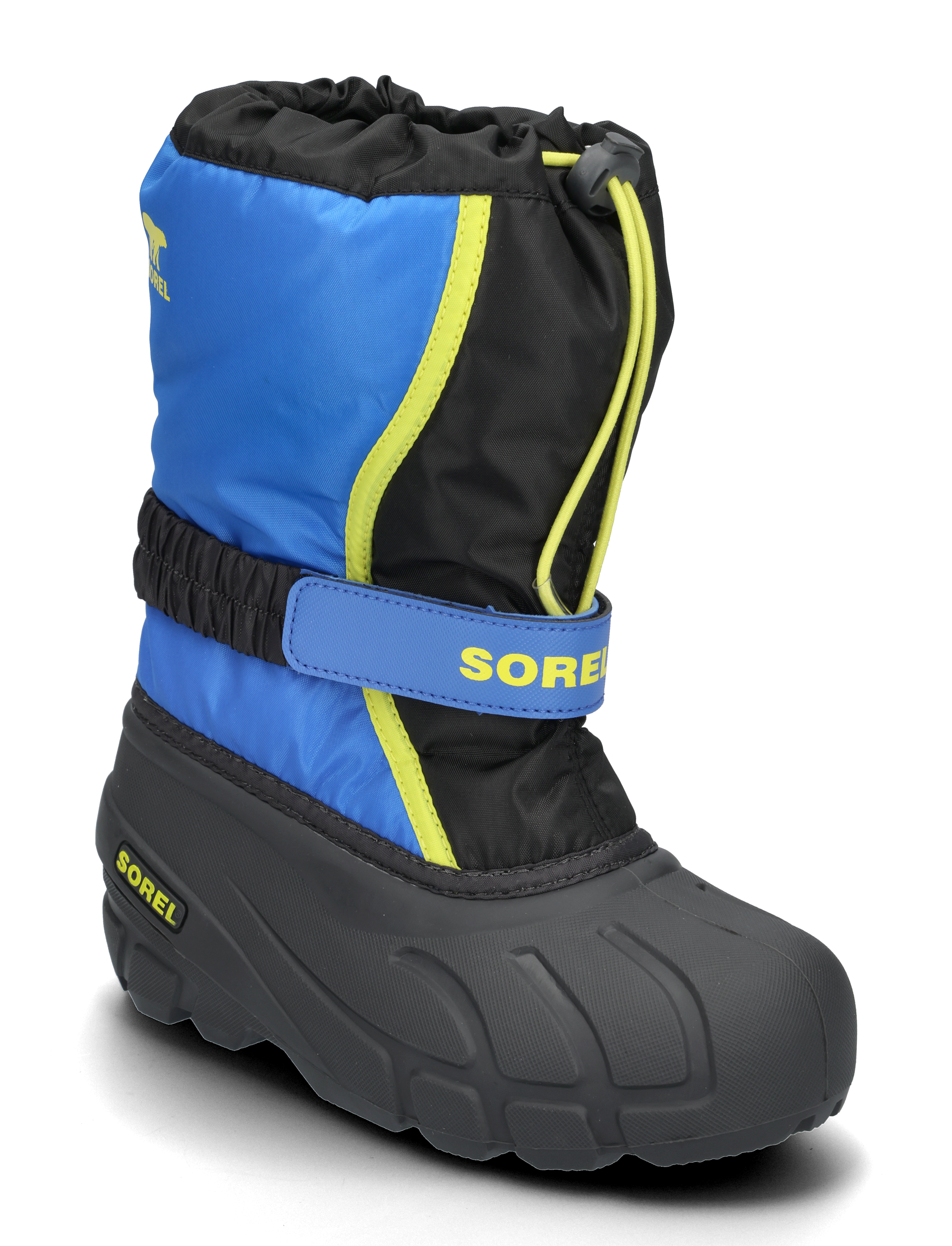 Sorel Youth Flurry Boot, 38, Winter Boots, Blau - Winterboots Pull On, Kinder