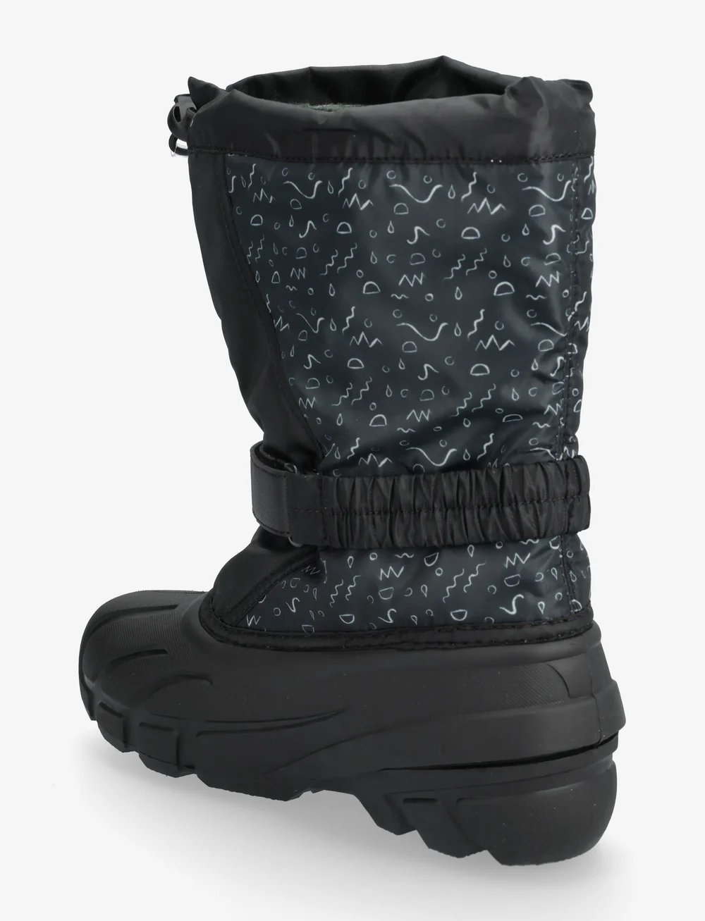 Sorel - YOUTH FLURRY BOOT PRINT - wanderschuhe - black, sea salt - 2