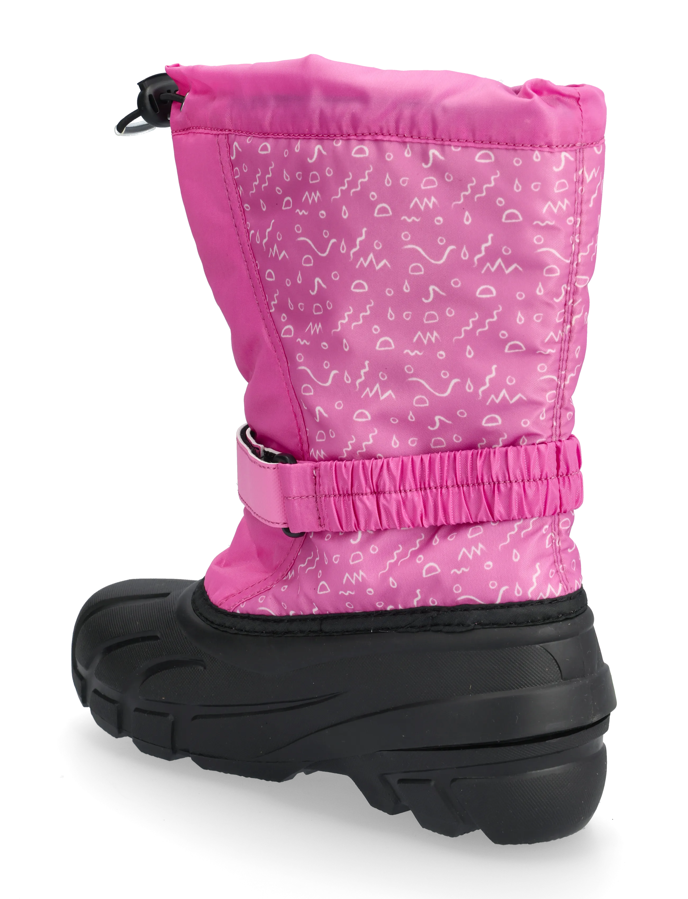Sorel - YOUTH FLURRY BOOT PRINT - herbstschuhe - orchid, black - 2