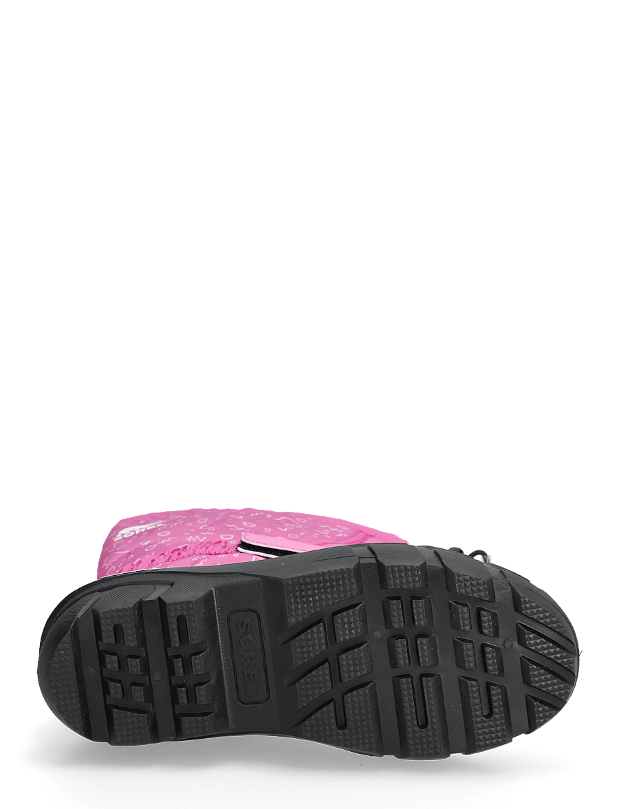 Sorel - YOUTH FLURRY BOOT PRINT - wanderschuhe - orchid, black - 4