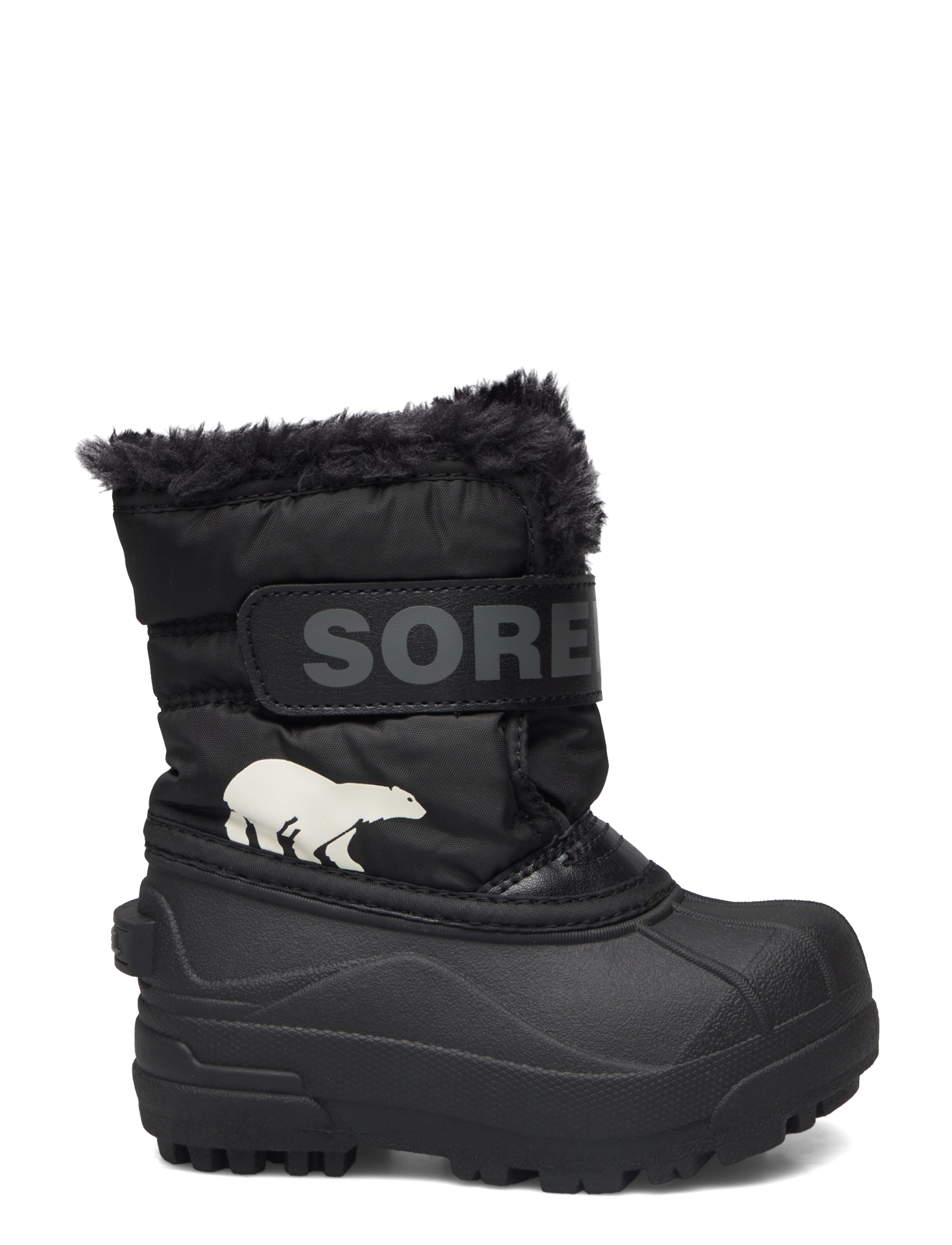 Sorel - CHILDRENS SNOW COMMANDER BOOT - gönguskór - black, charcoal - 1