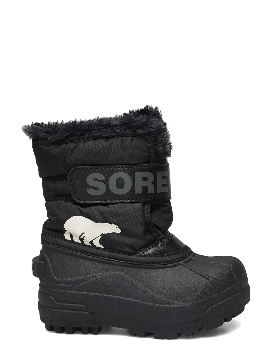 Sorel - CHILDRENS SNOW COMMANDER BOOT - wanderschuhe - black, charcoal - 1