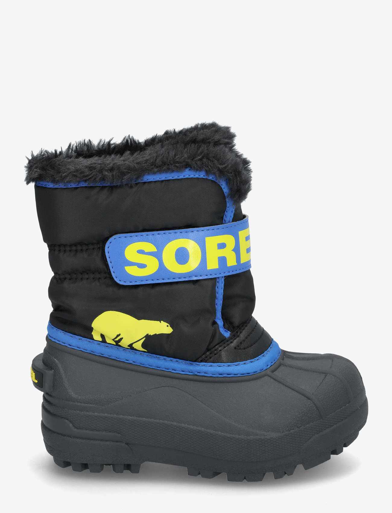 Sorel - CHILDRENS SNOW COMMANDER BOOT - vandresko - black, super blue - 1