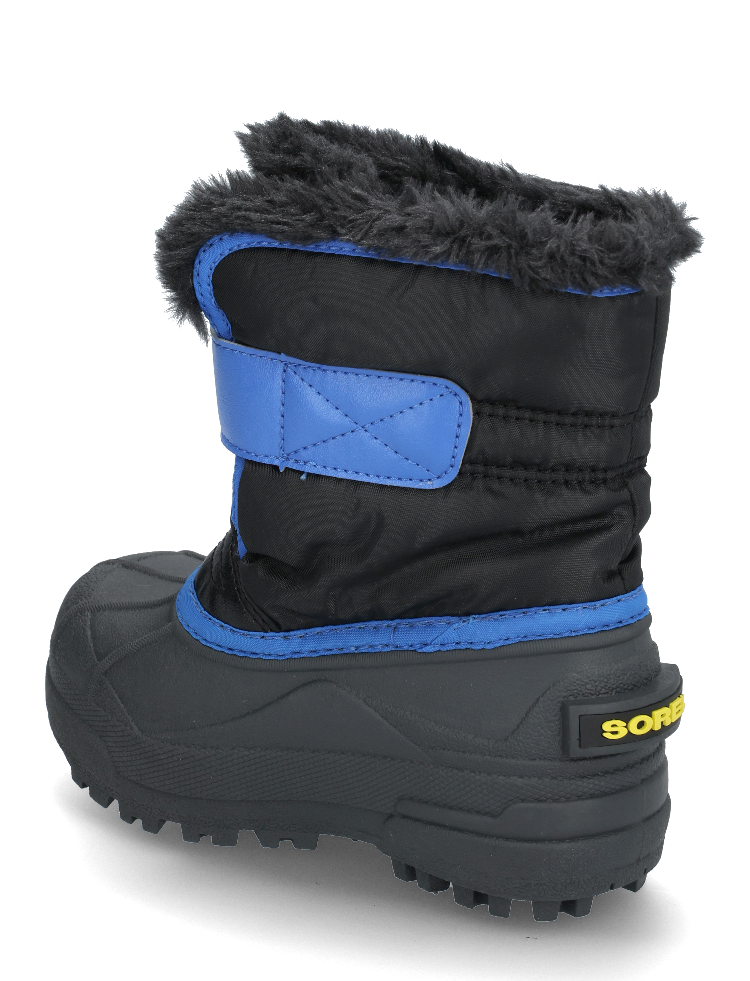 Sorel - CHILDRENS SNOW COMMANDER BOOT - efterårssko - black, super blue - 2