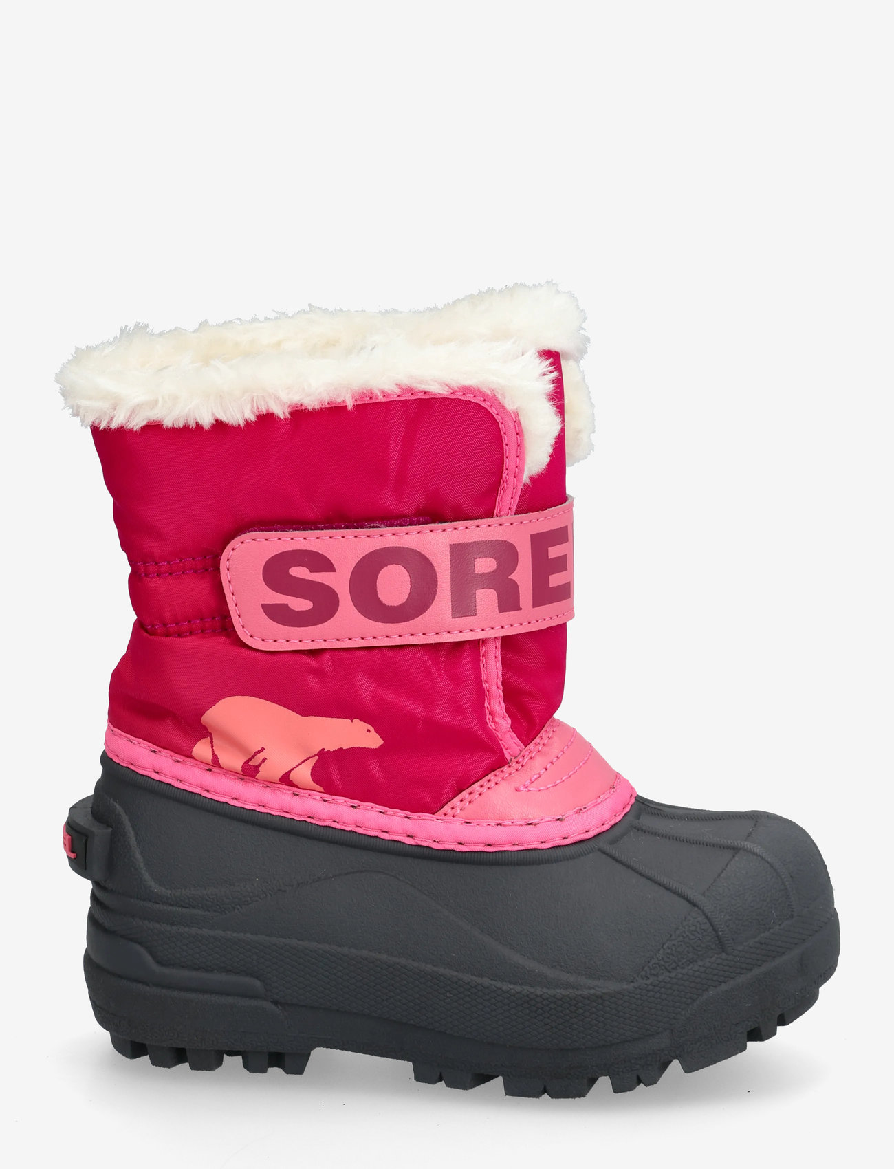 Sorel - CHILDRENS SNOW COMMANDER BOOT - vandringsskor - tropic pink, deep blush - 1