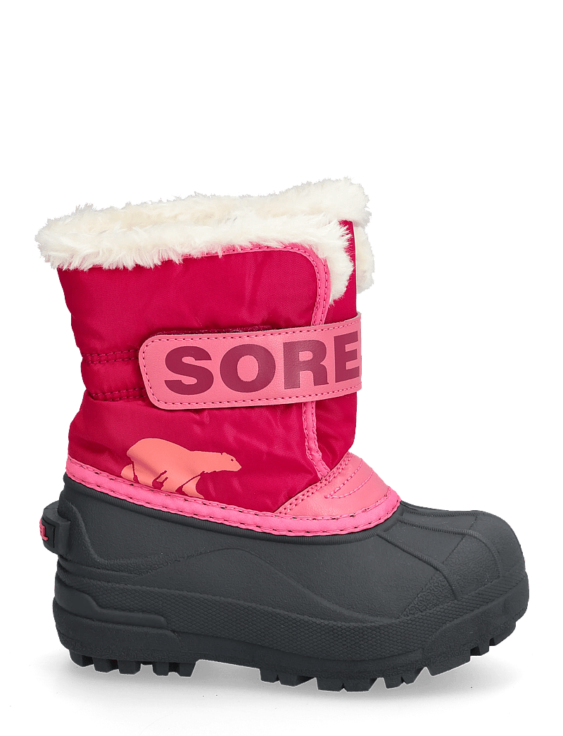 Sorel - CHILDRENS SNOW COMMANDER BOOT - vandringsskor - tropic pink, deep blush - 1