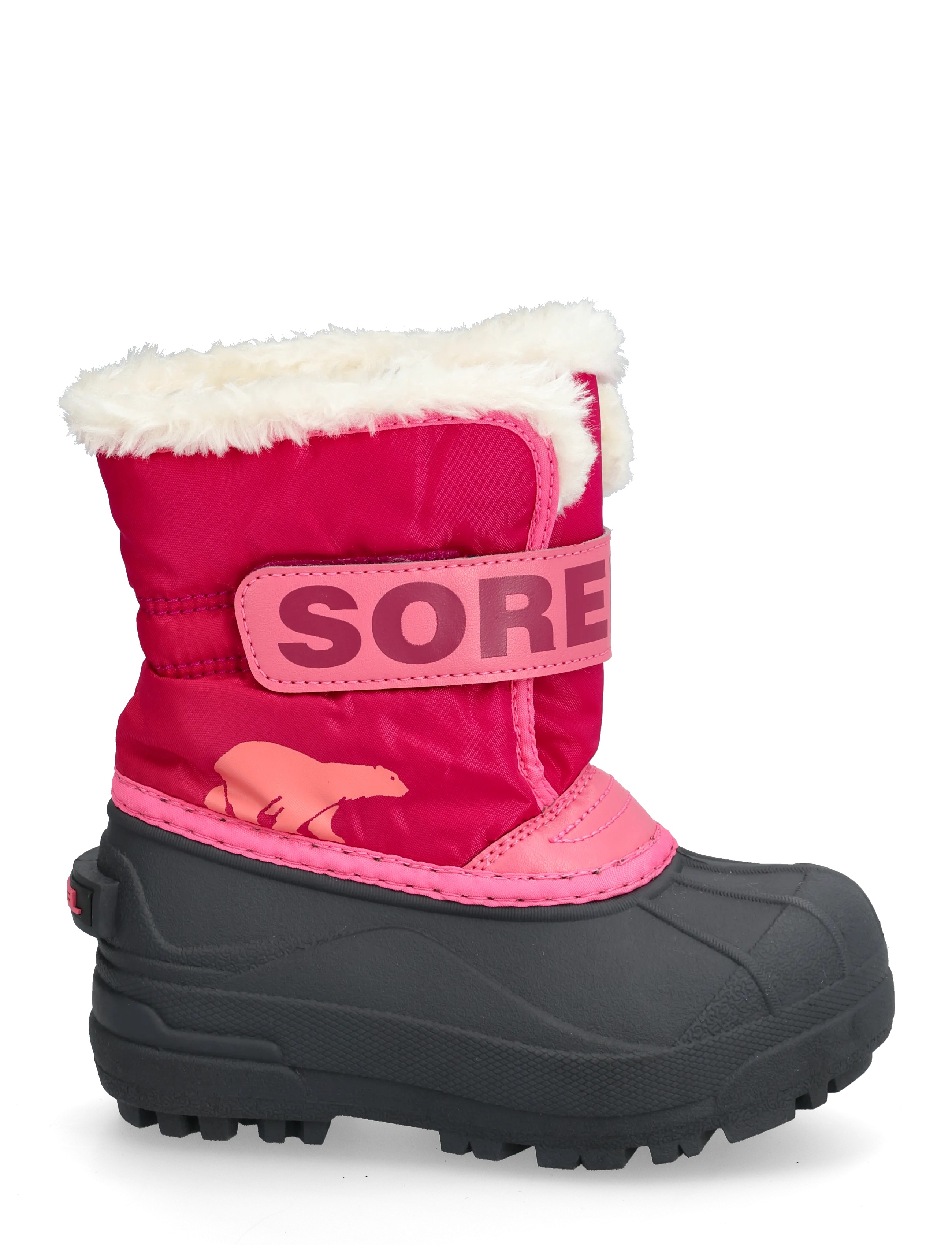 Sorel - CHILDRENS SNOW COMMANDER BOOT - vandresko - tropic pink, deep blush - 1